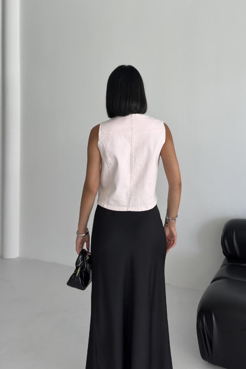 Düğmeli Yelek 6156-72-(S-XL)