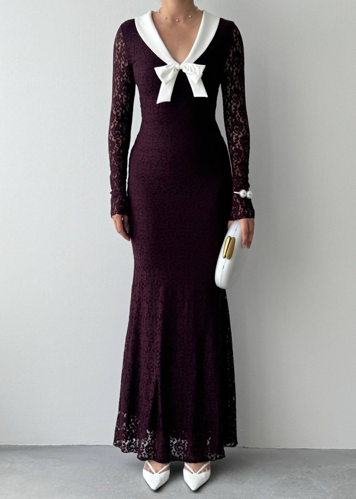 Duyru Dress with Bow Detail
