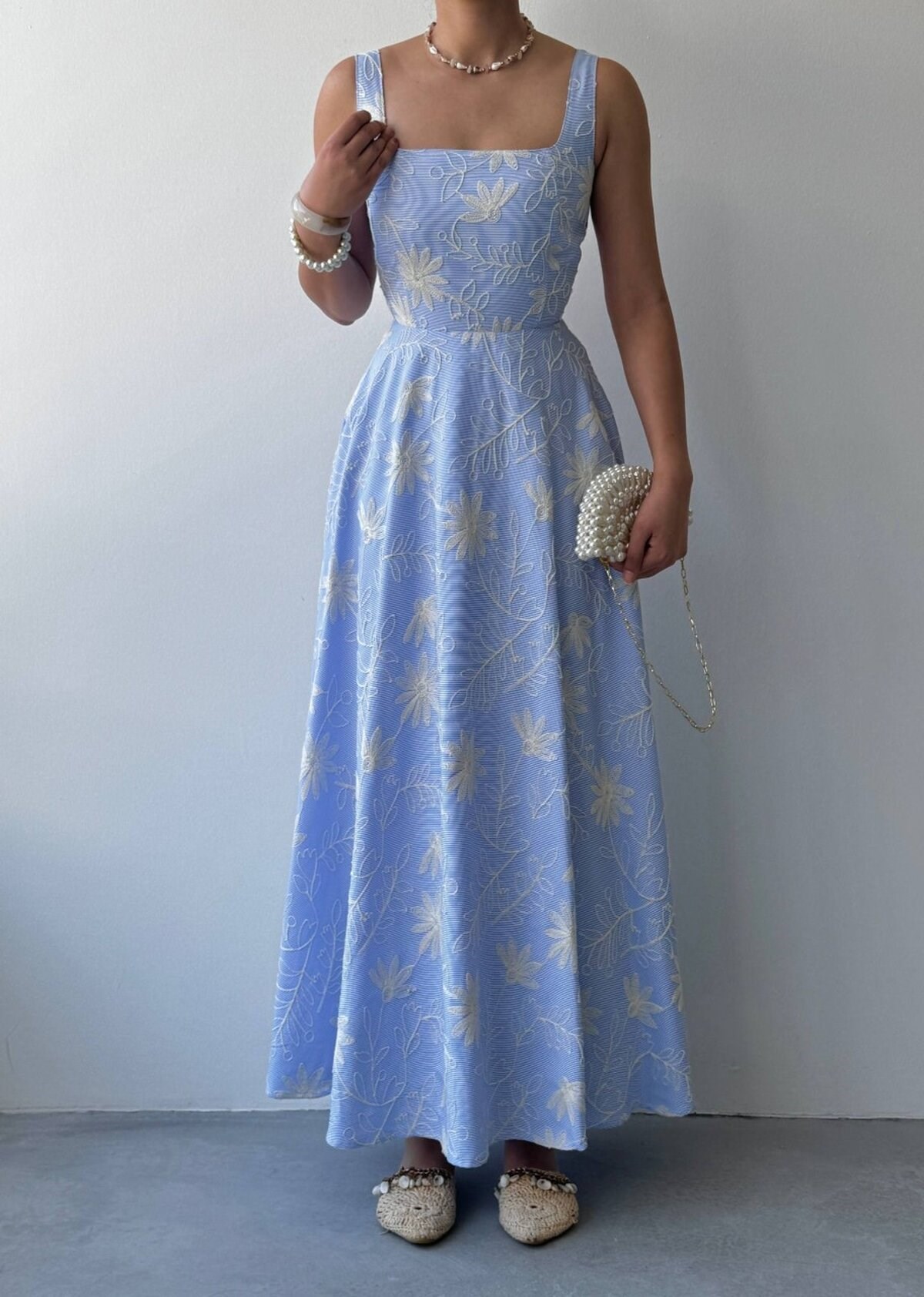 Femel Embroidered Dress