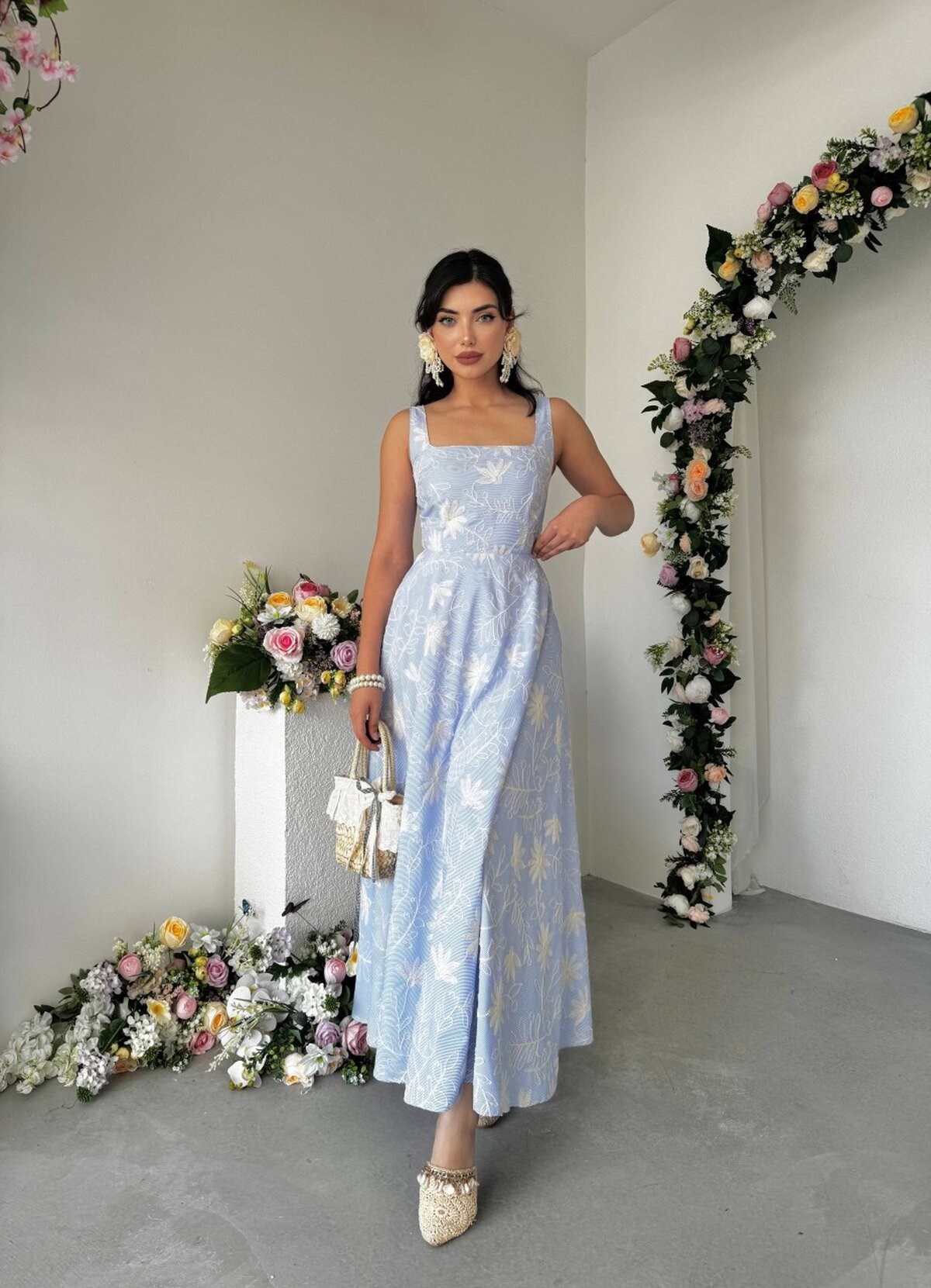 Femel Embroidered Dress