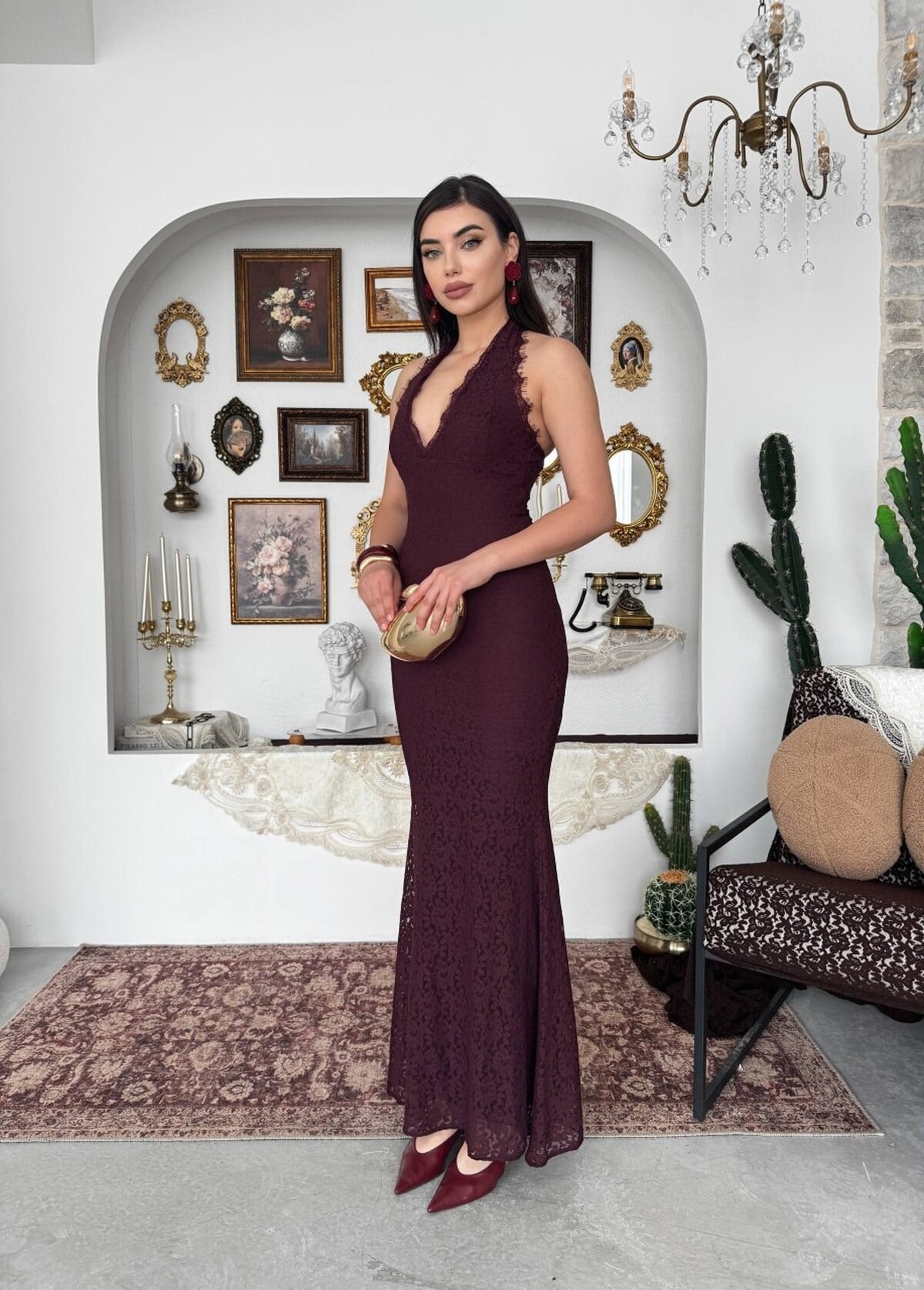 Fens Midi Dress