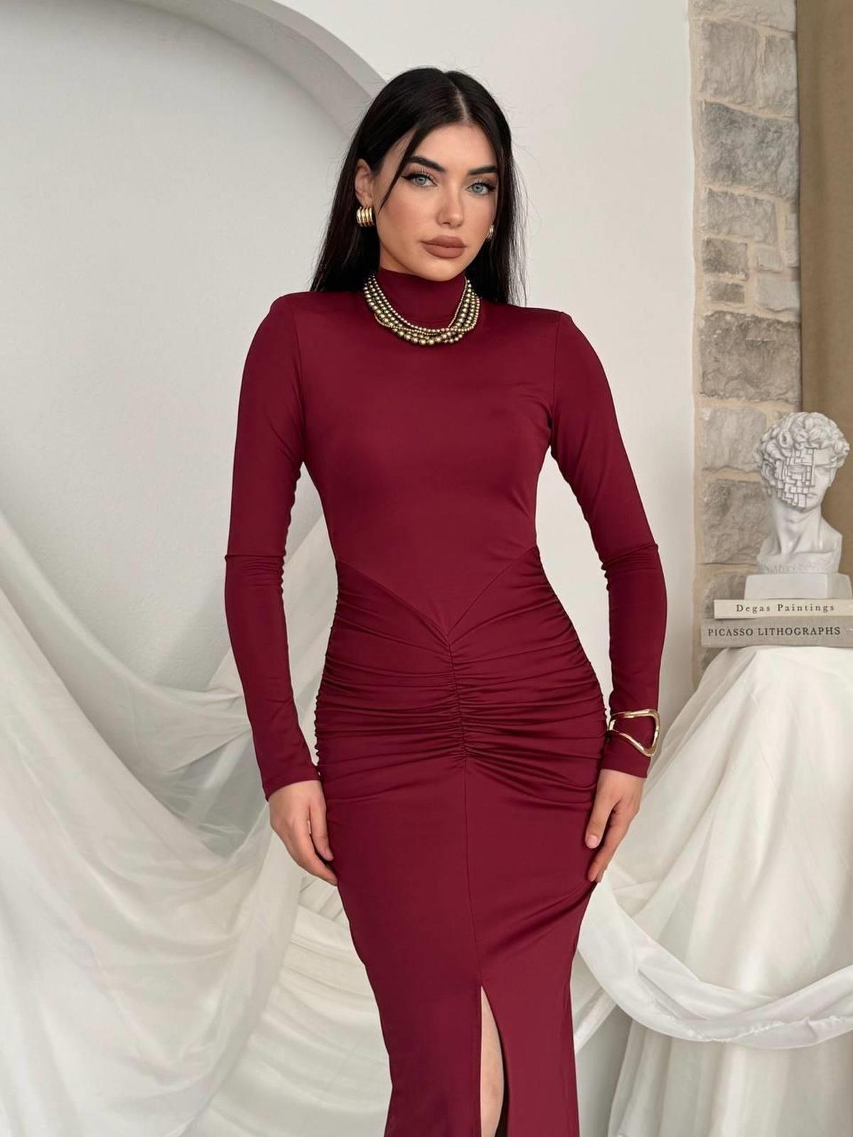 Ferya Pleated Dress