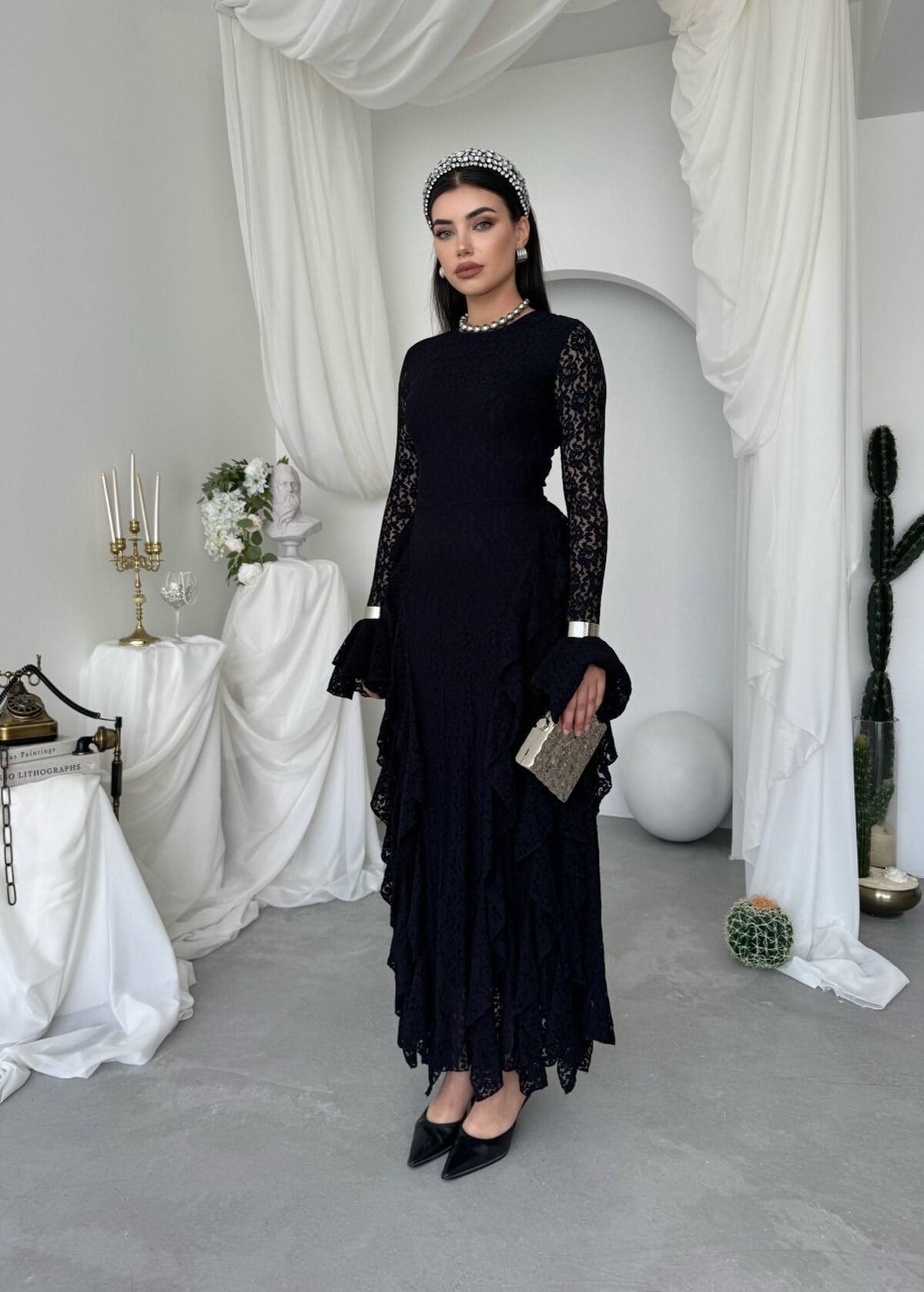 Fusne Midi Dress