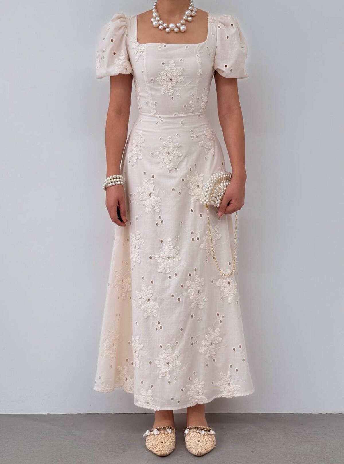 Graf Balloon Sleeve Dress