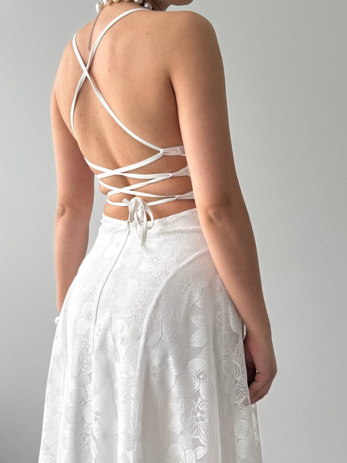 Husa Back-Tie Dress