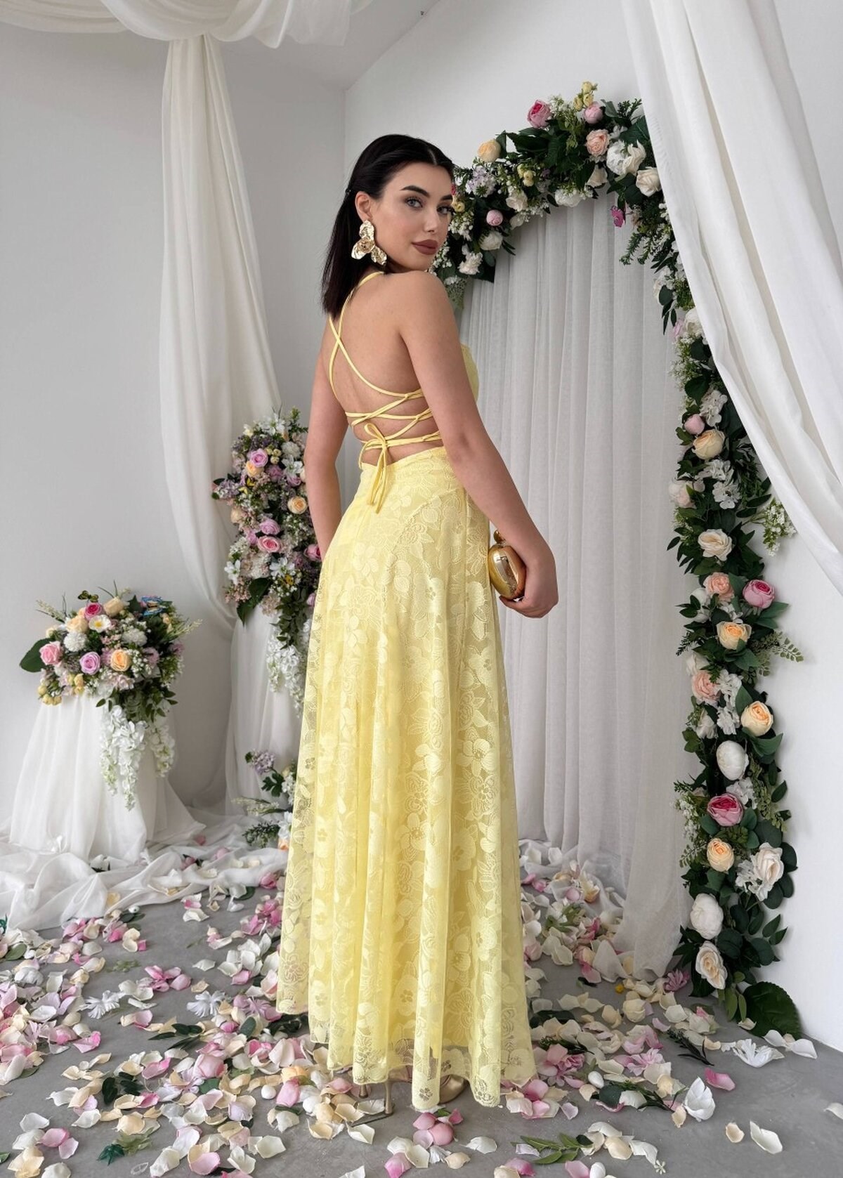 Husa Back-Tie Dress