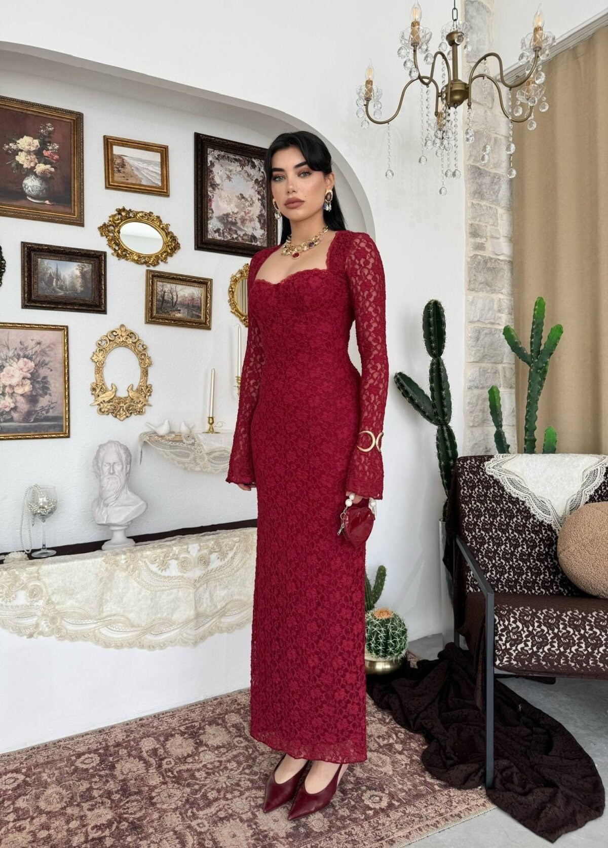 Jelon Midi Dress