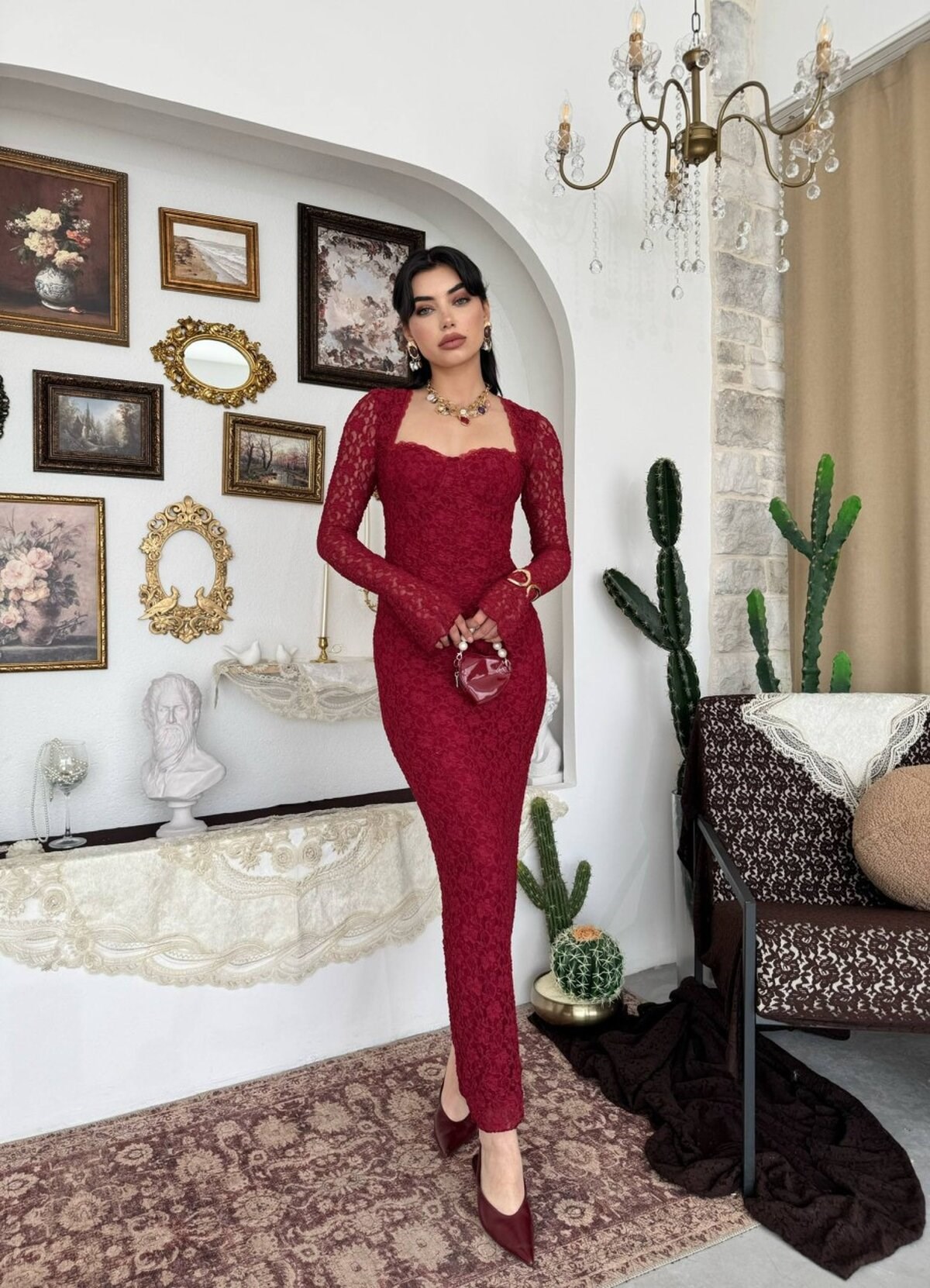 Jelon Midi Dress