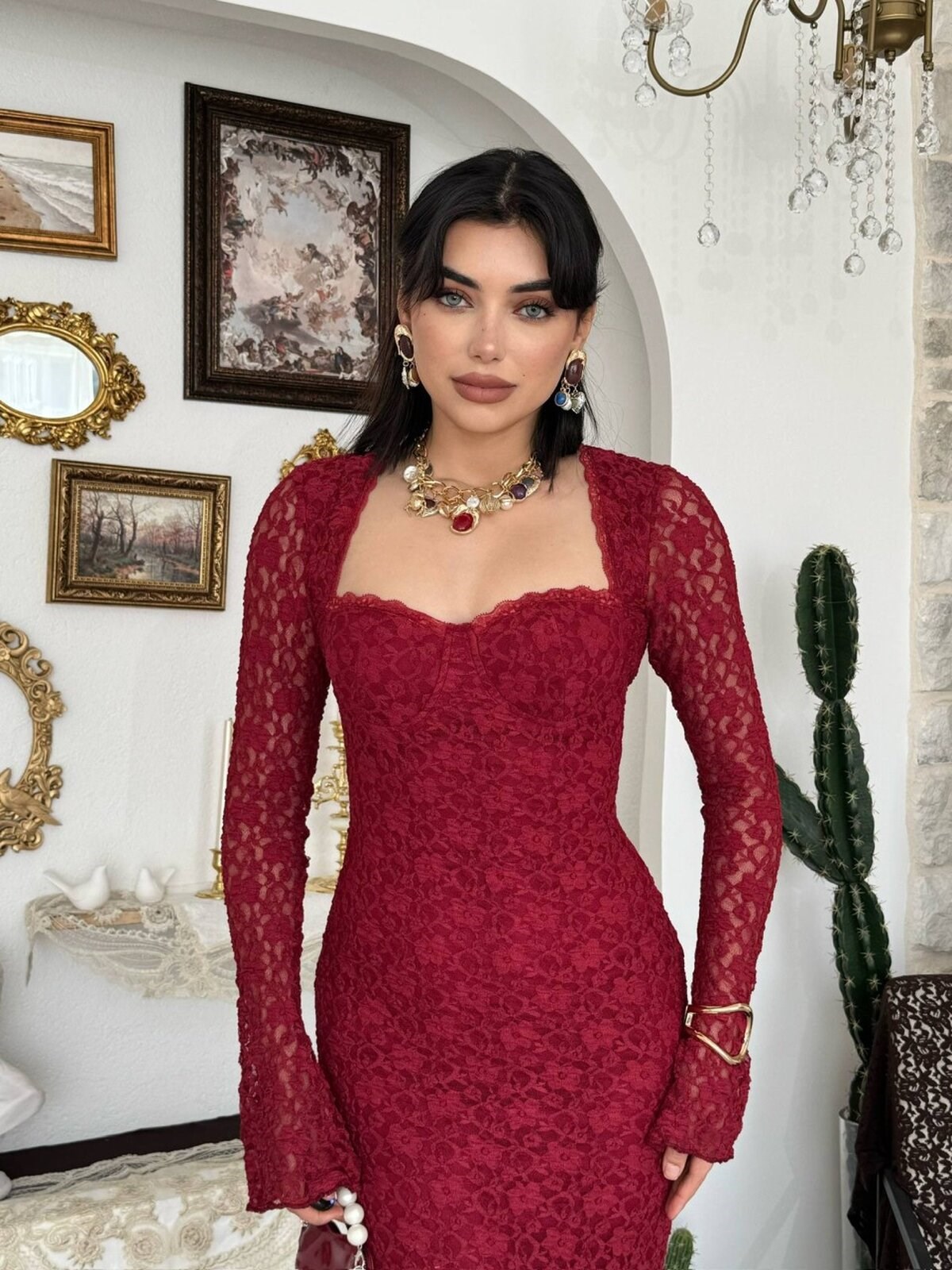 Jelon Midi Dress