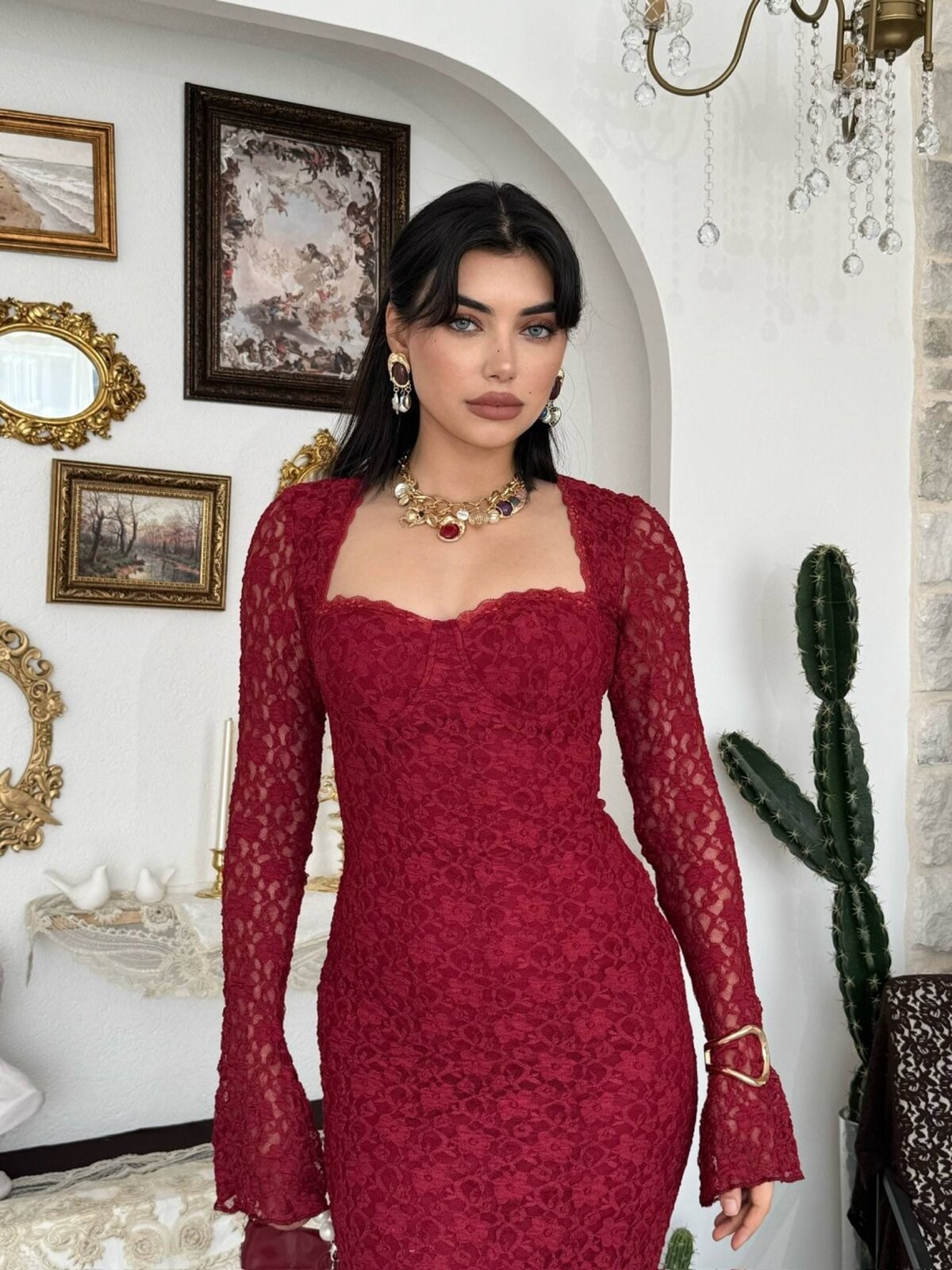 Jelon Midi Dress