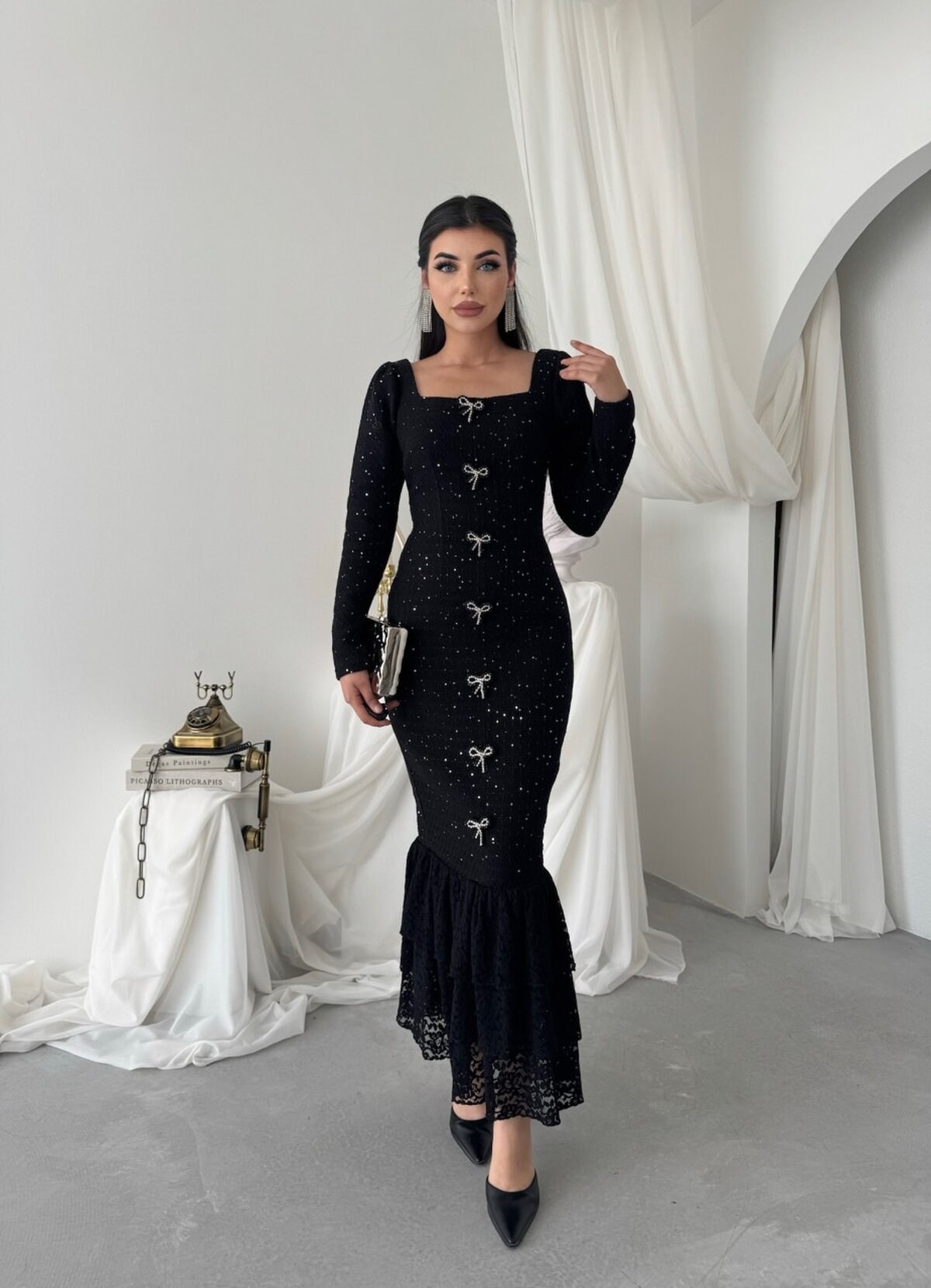 Junat Midi Dress