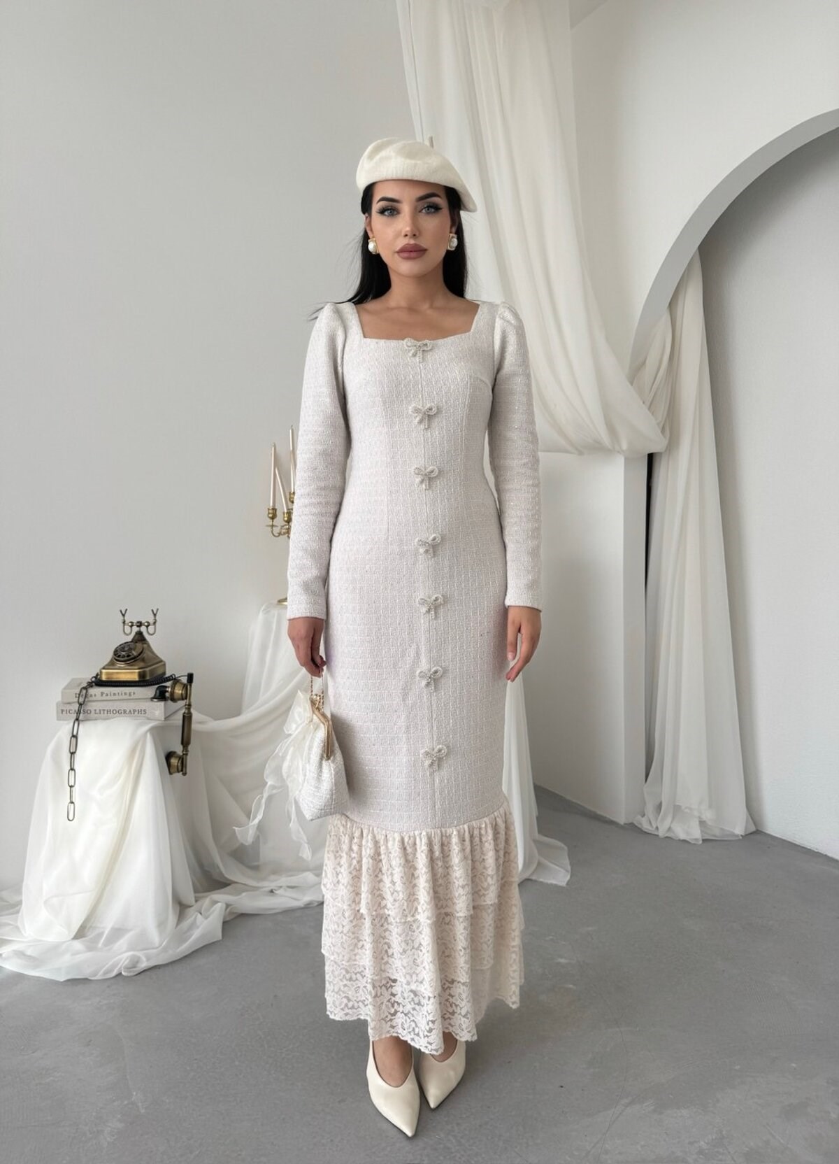 Junat Midi Dress