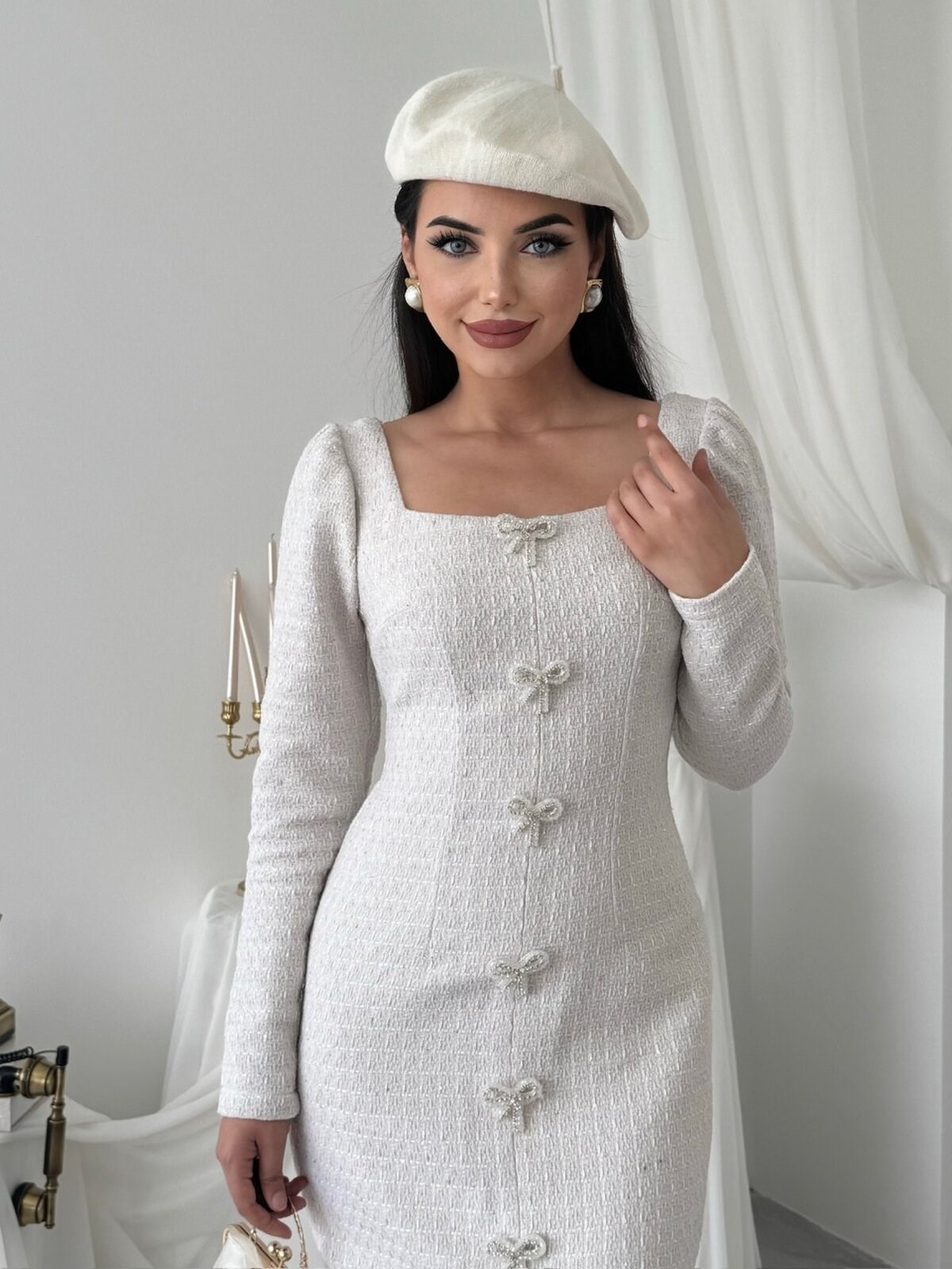 Junat Midi Dress