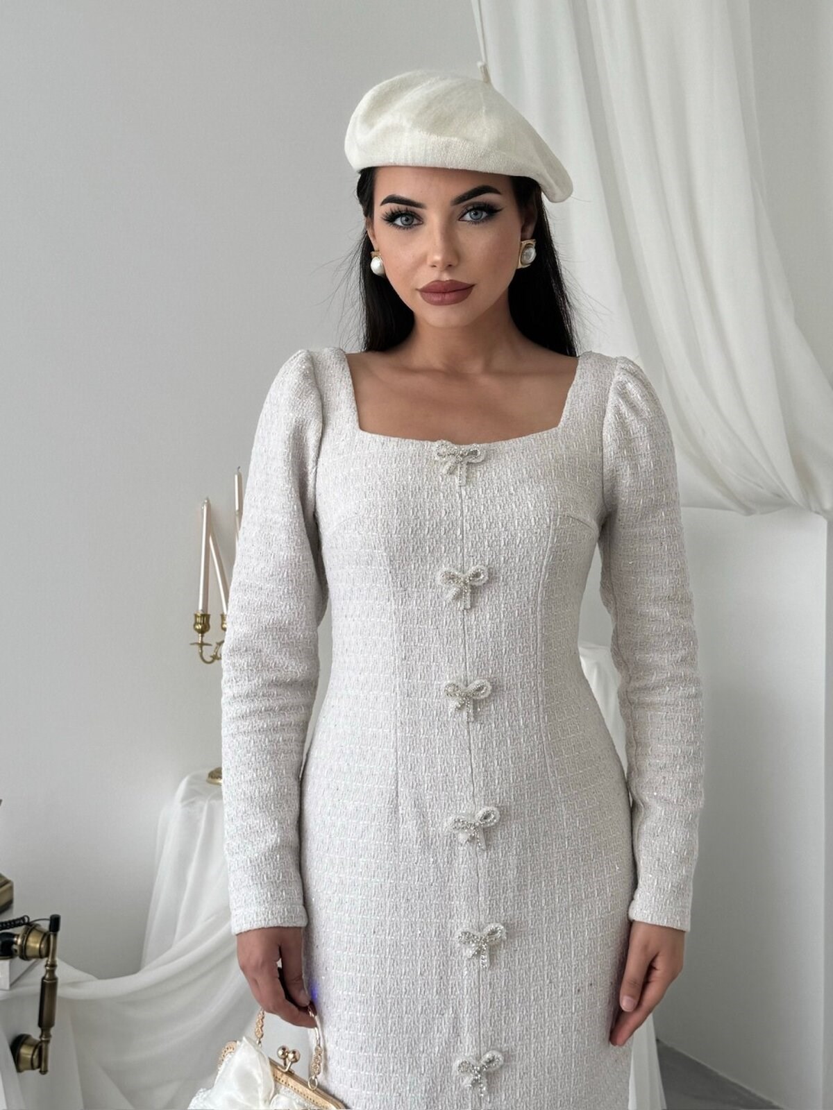 Junat Midi Dress