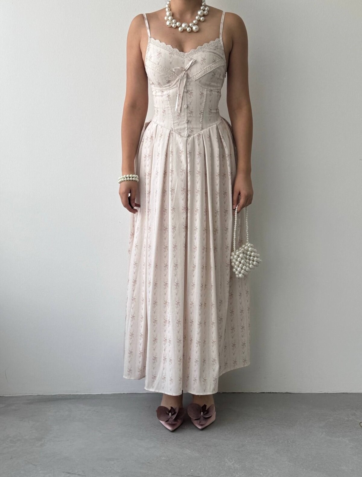 Junos Button-Detail Dress