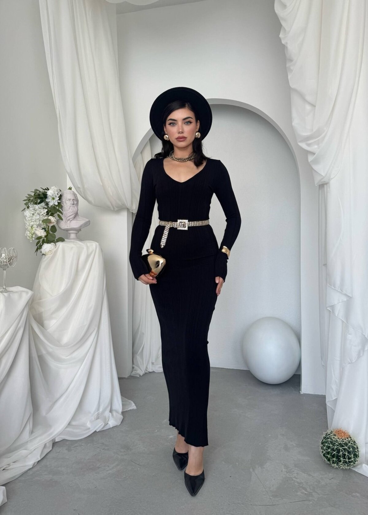 Ketas Midi Dress