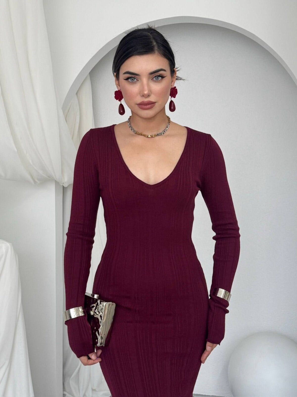 Ketas Midi Dress