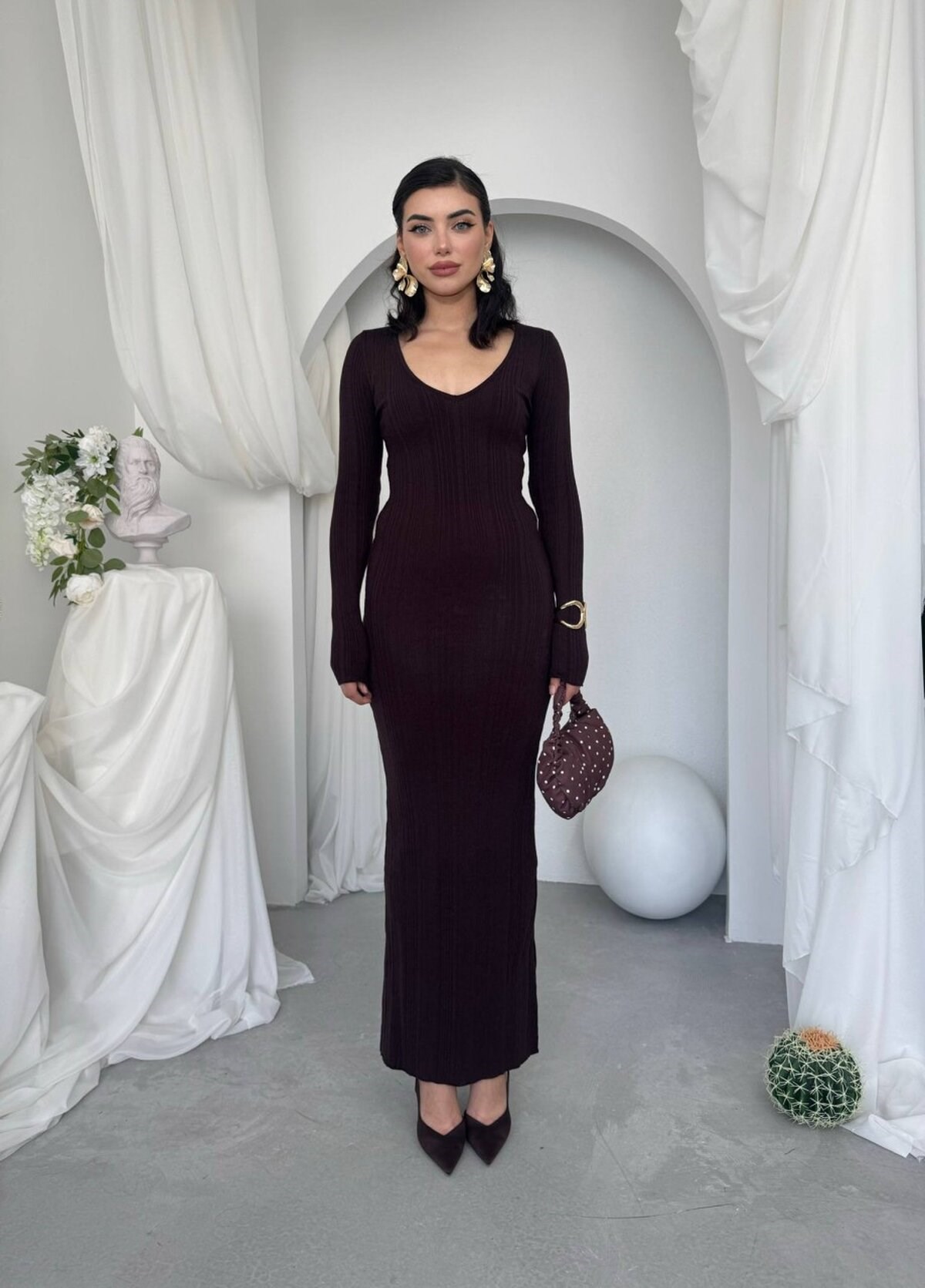 Ketas Midi Dress