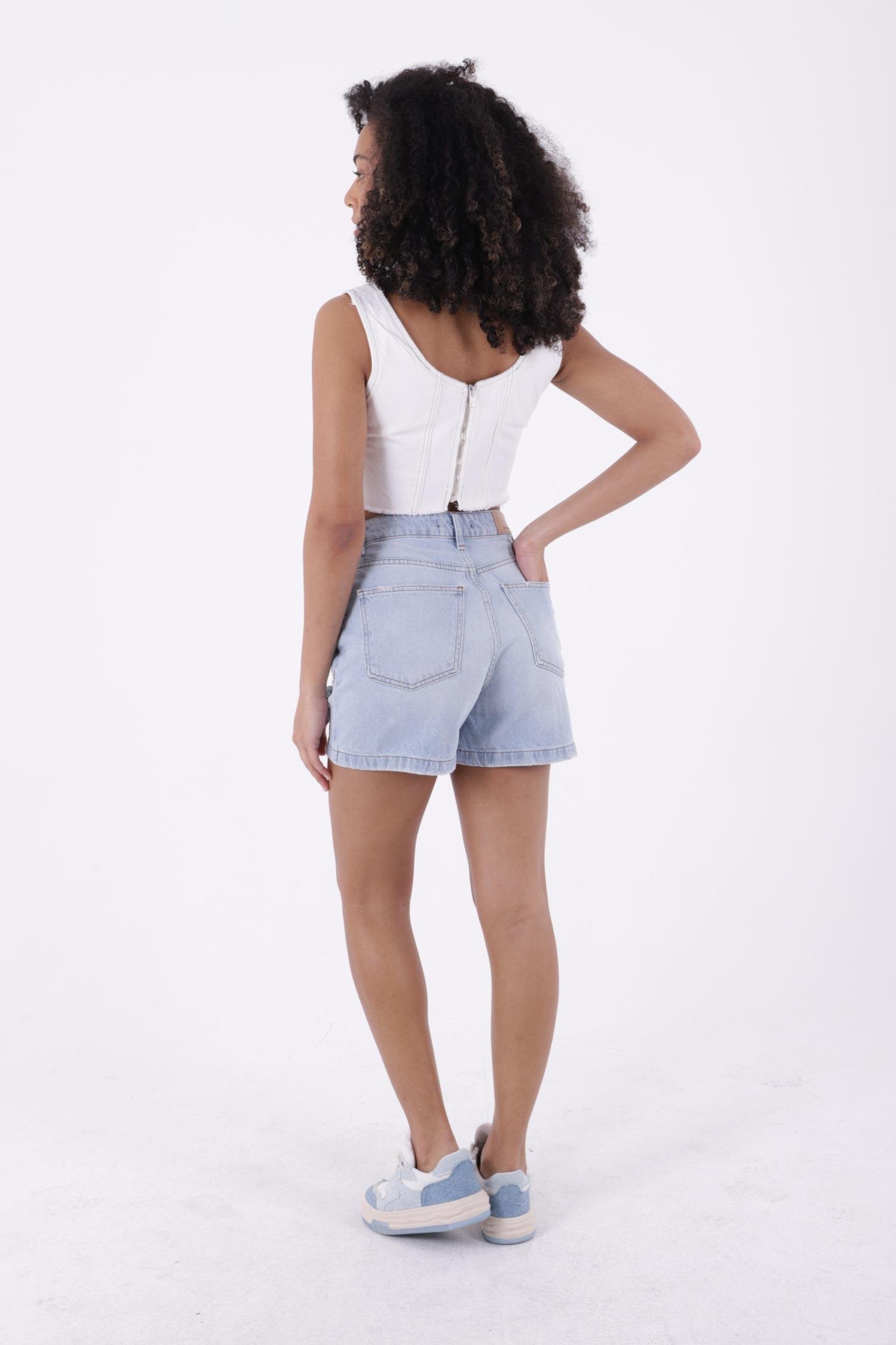 Lazerli Kot Şort 266-08-(S-XL-6)