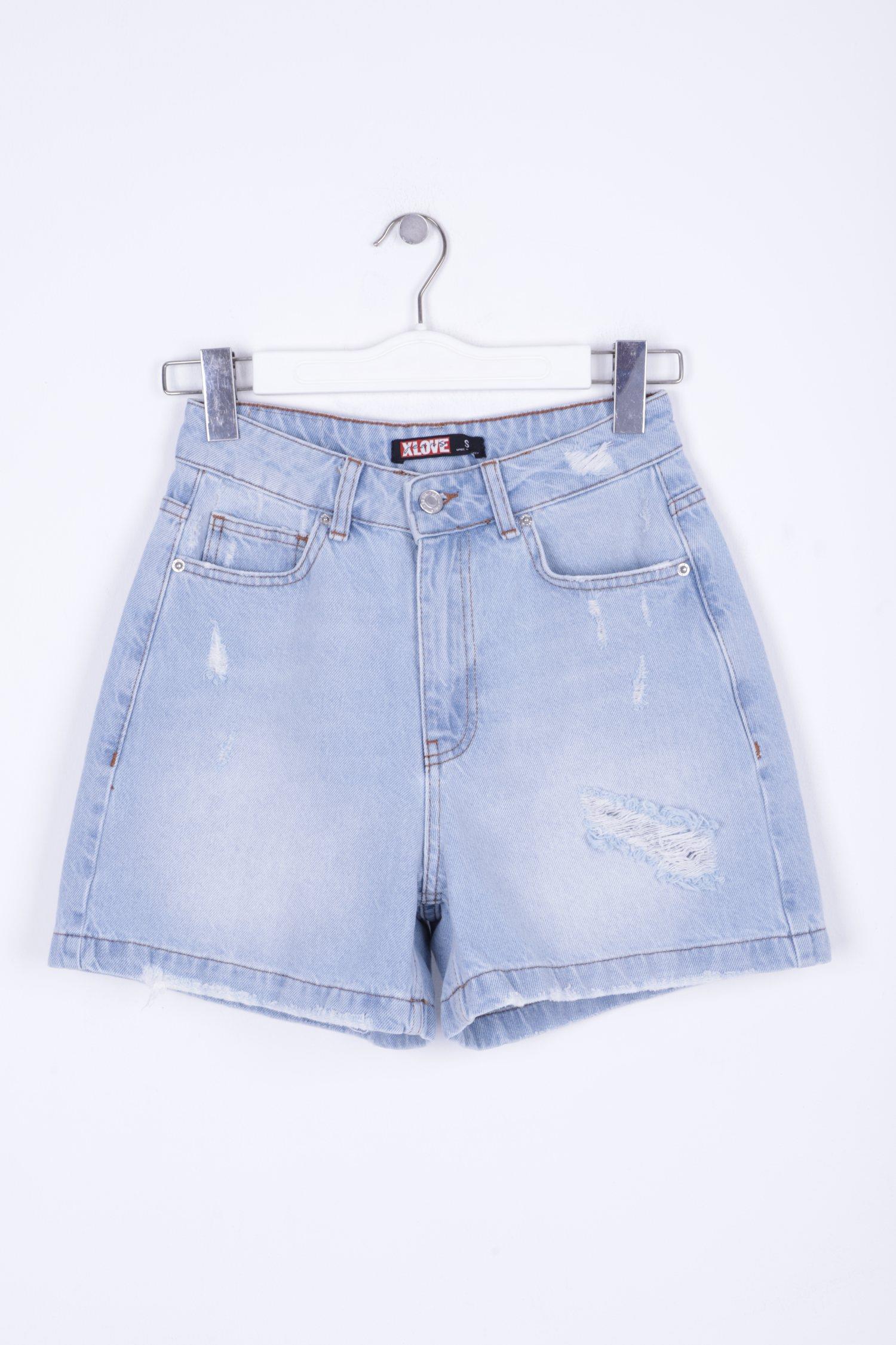 Lazerli Kot Şort 266-08-(S-XL-6)