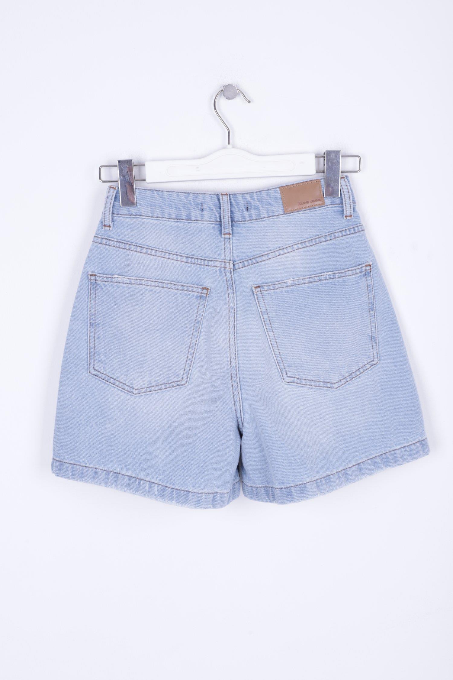 Lazerli Kot Şort 266-08-(S-XL-6)