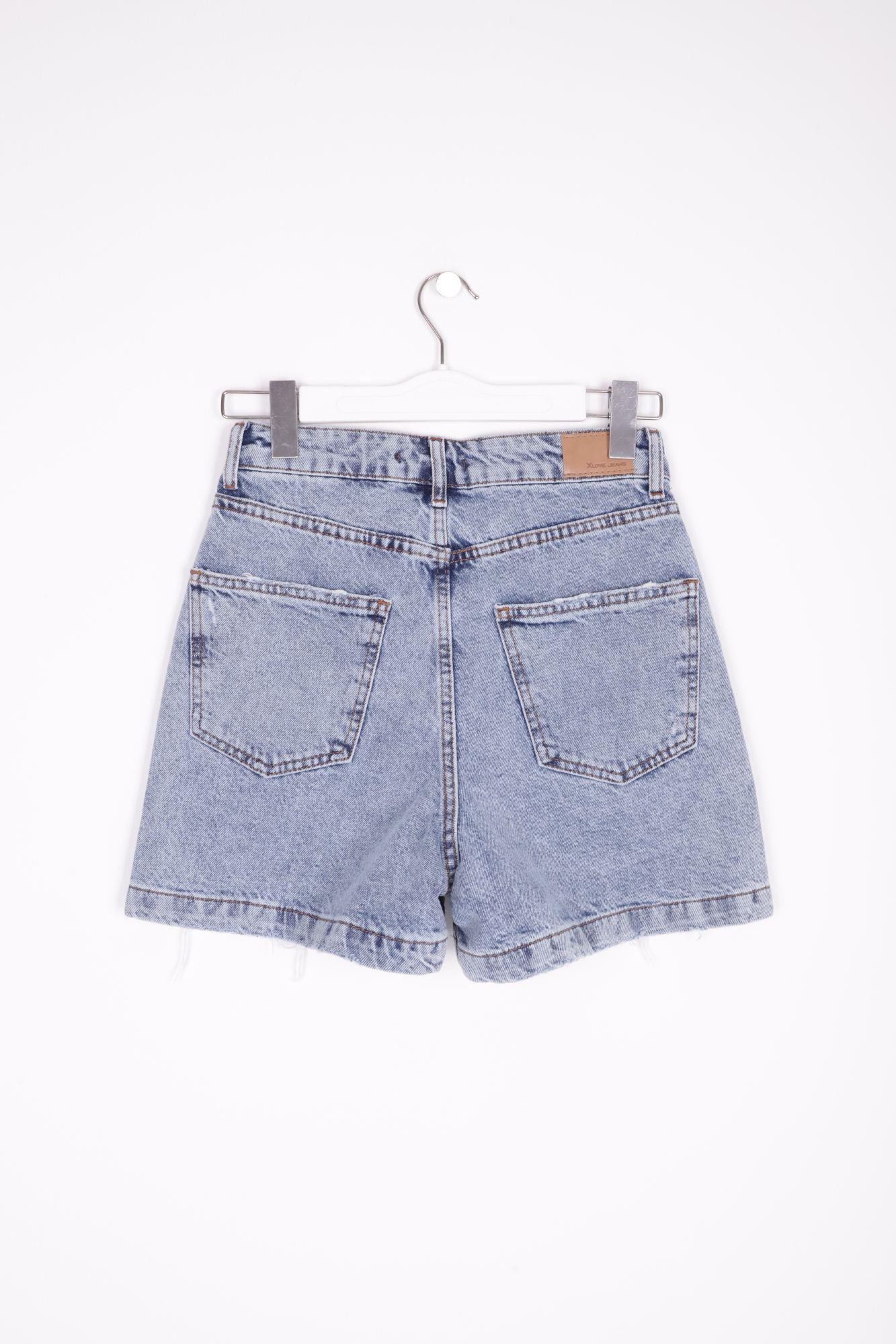 Lazerli Kot Şort 266-08-(S-XL-6)