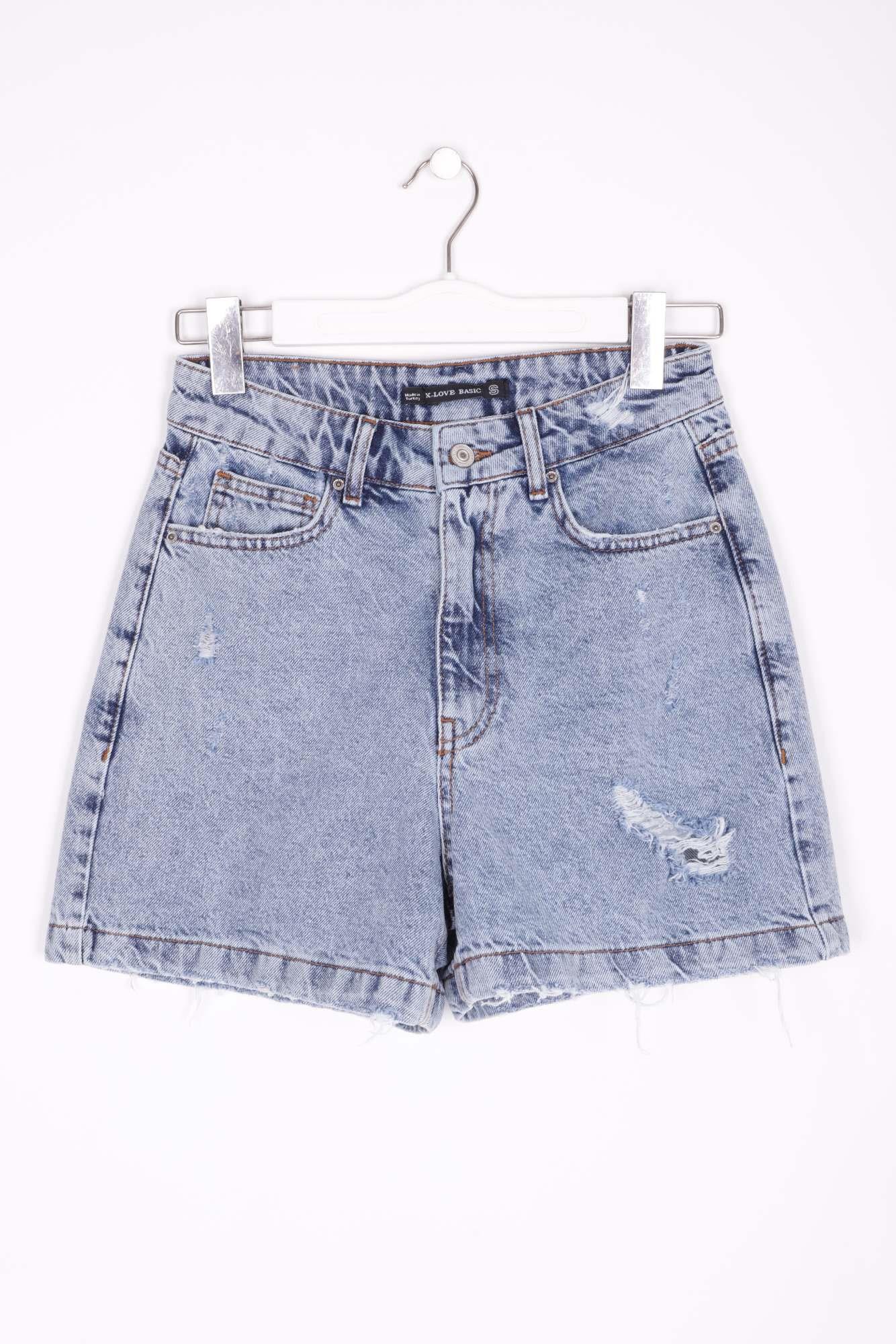 Lazerli Kot Şort 266-08-(S-XL-6)