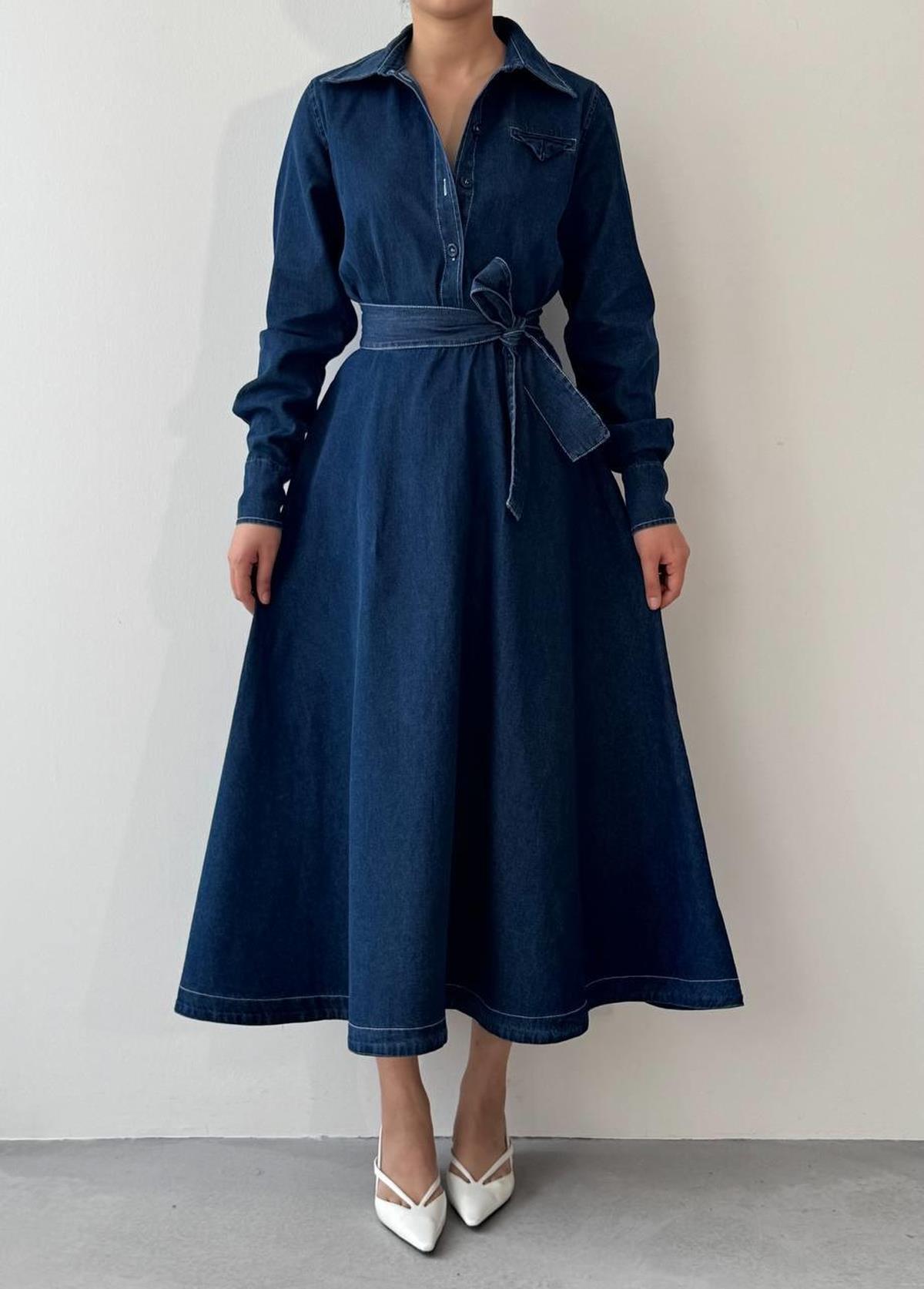 Linor Belted Two Piece Suit
