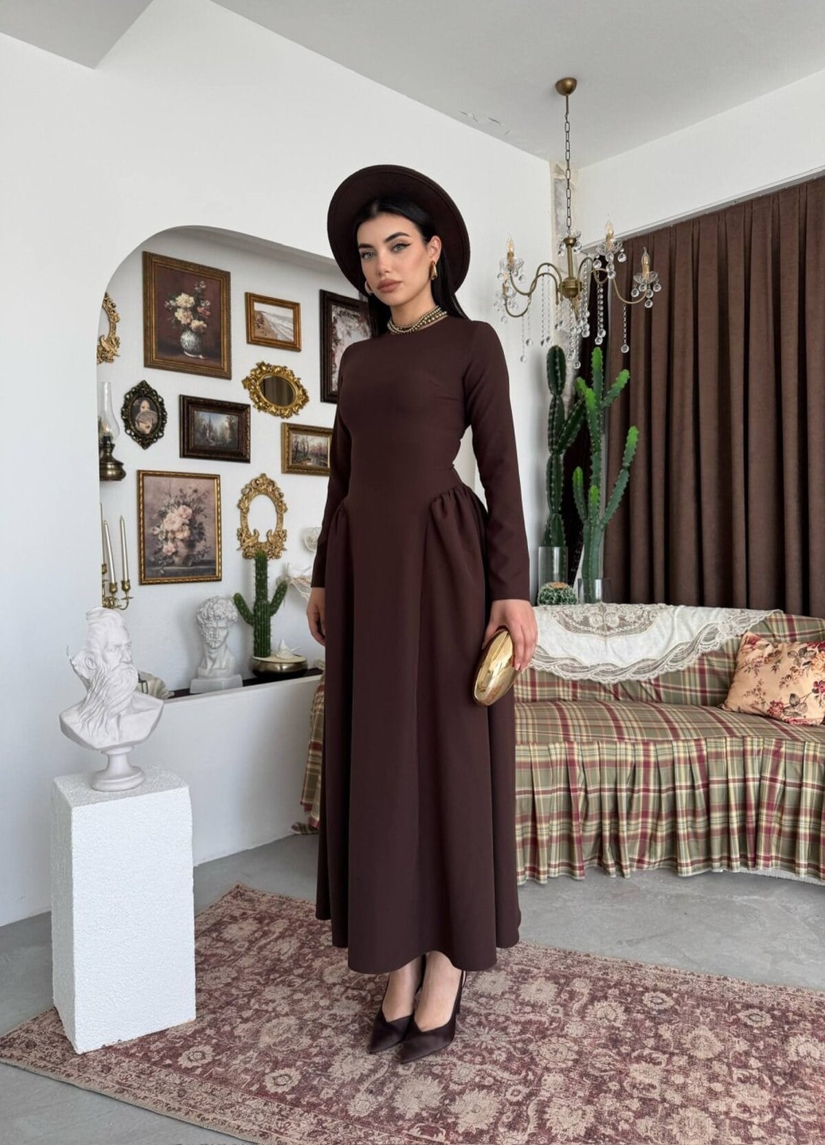 Loks Midi Dress