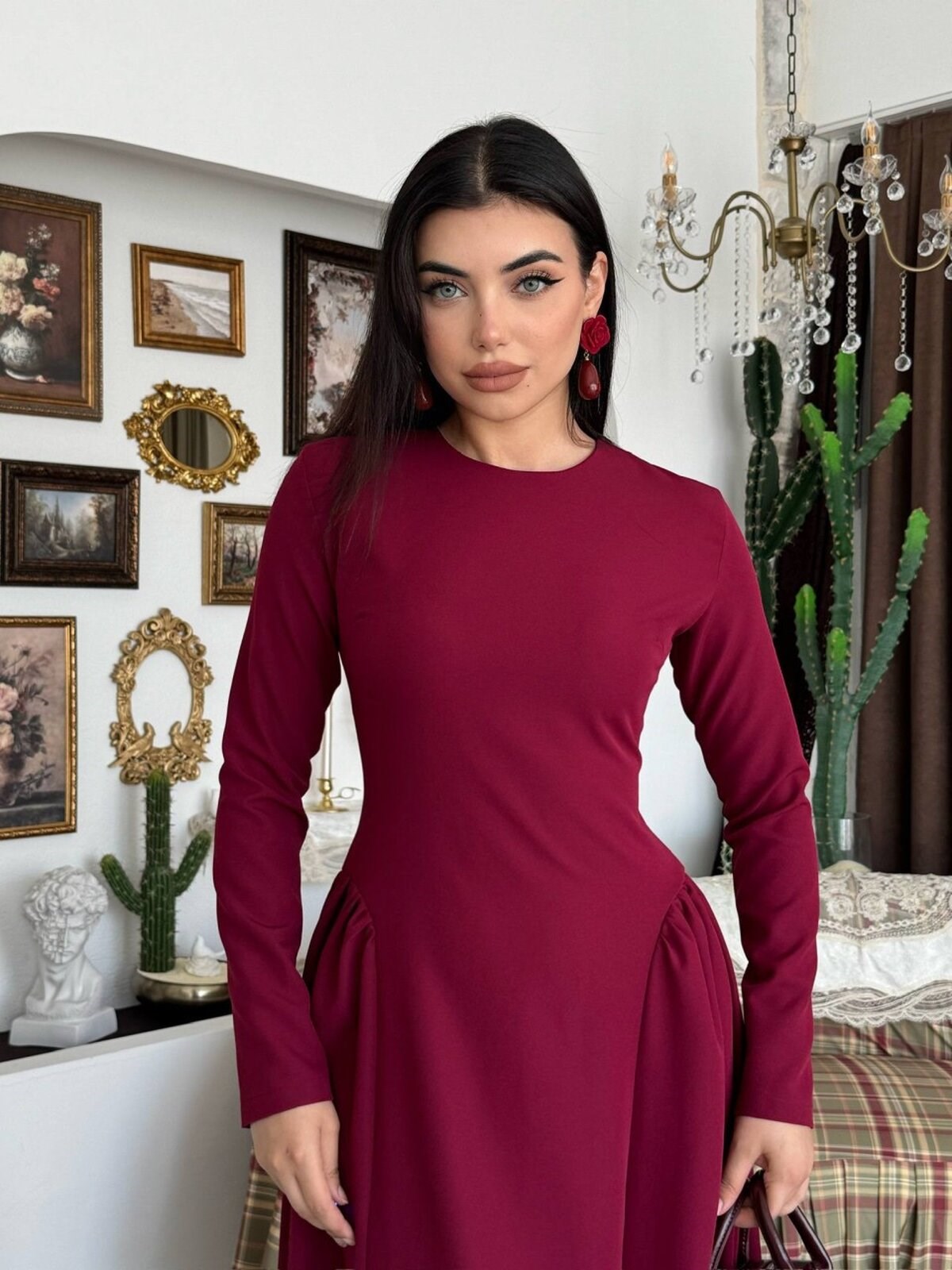 Loks Midi Dress