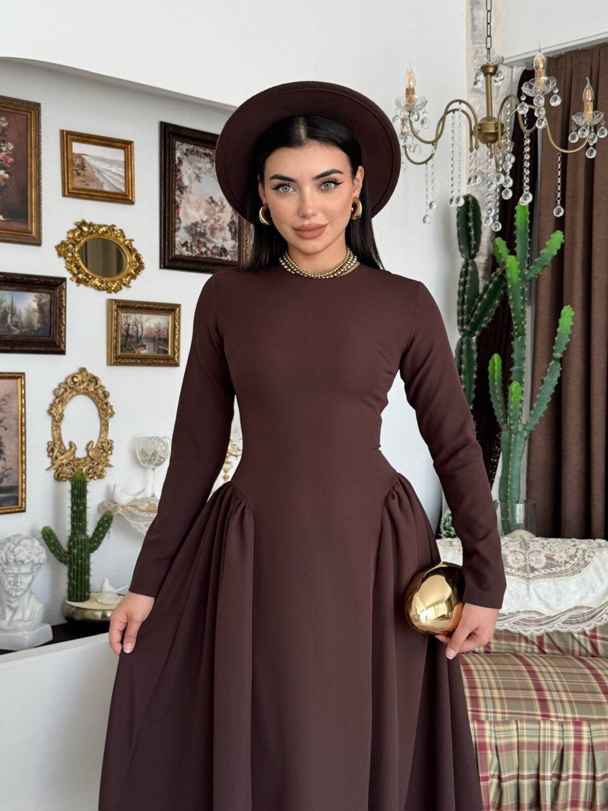 Loks Midi Dress