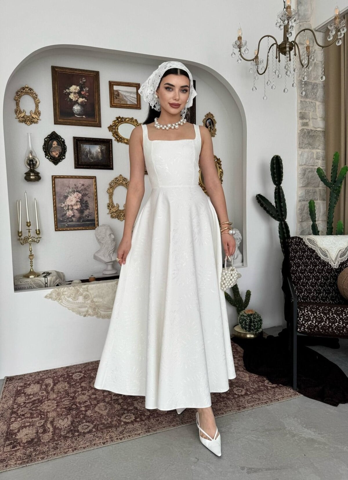 Manen Midi Dress