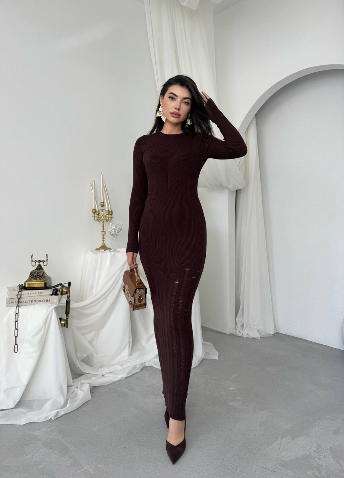 Moun Midi Dress