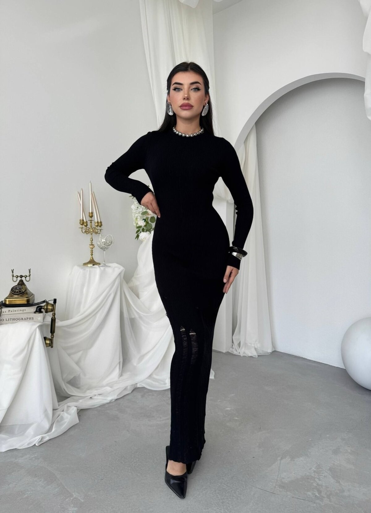 Moun Midi Dress