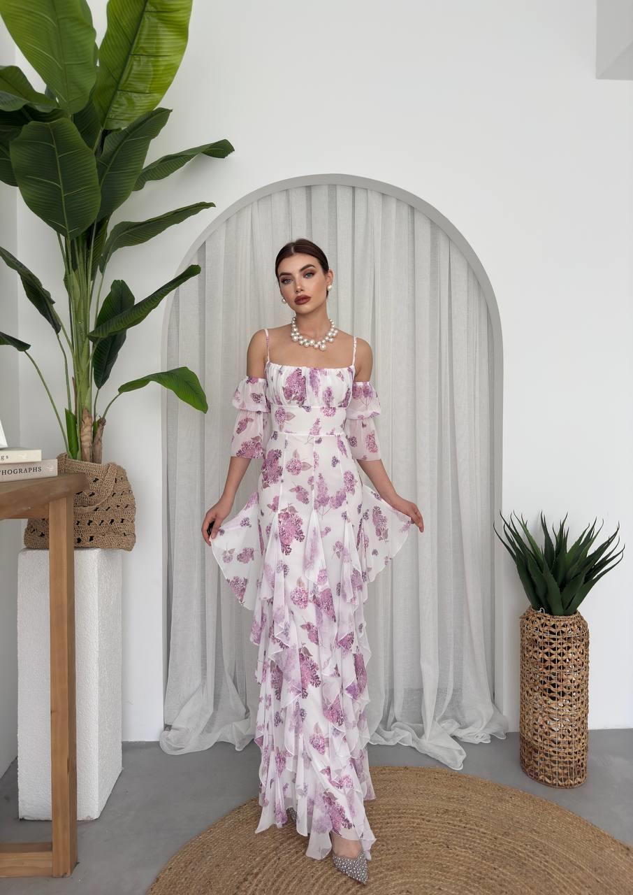 Mugo Ruffle Dress