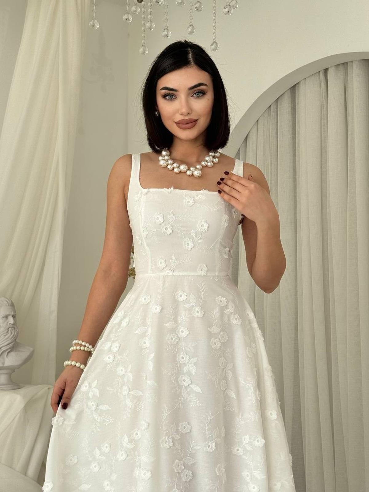 Myra Dress with Floral Details