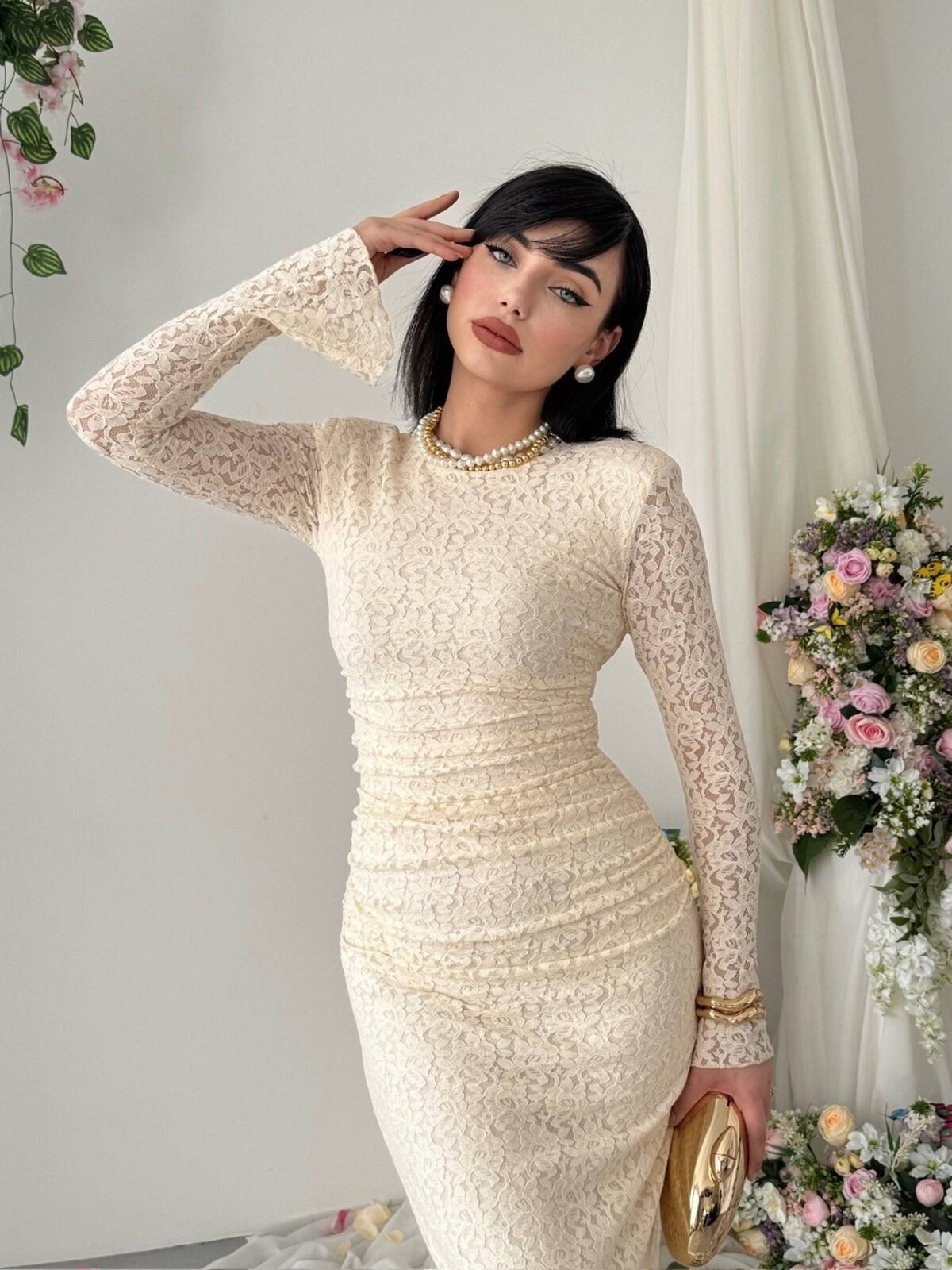 Neren Midi Dress