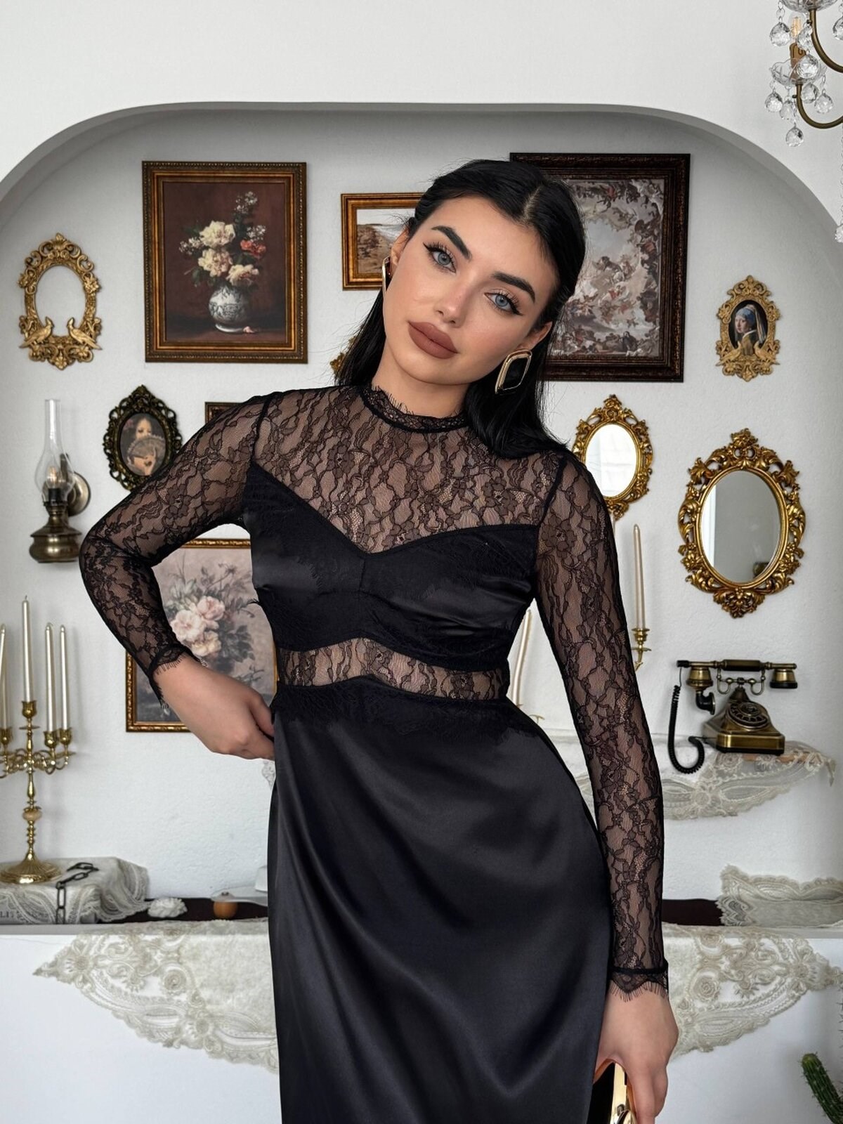 Nori Transparent Dress