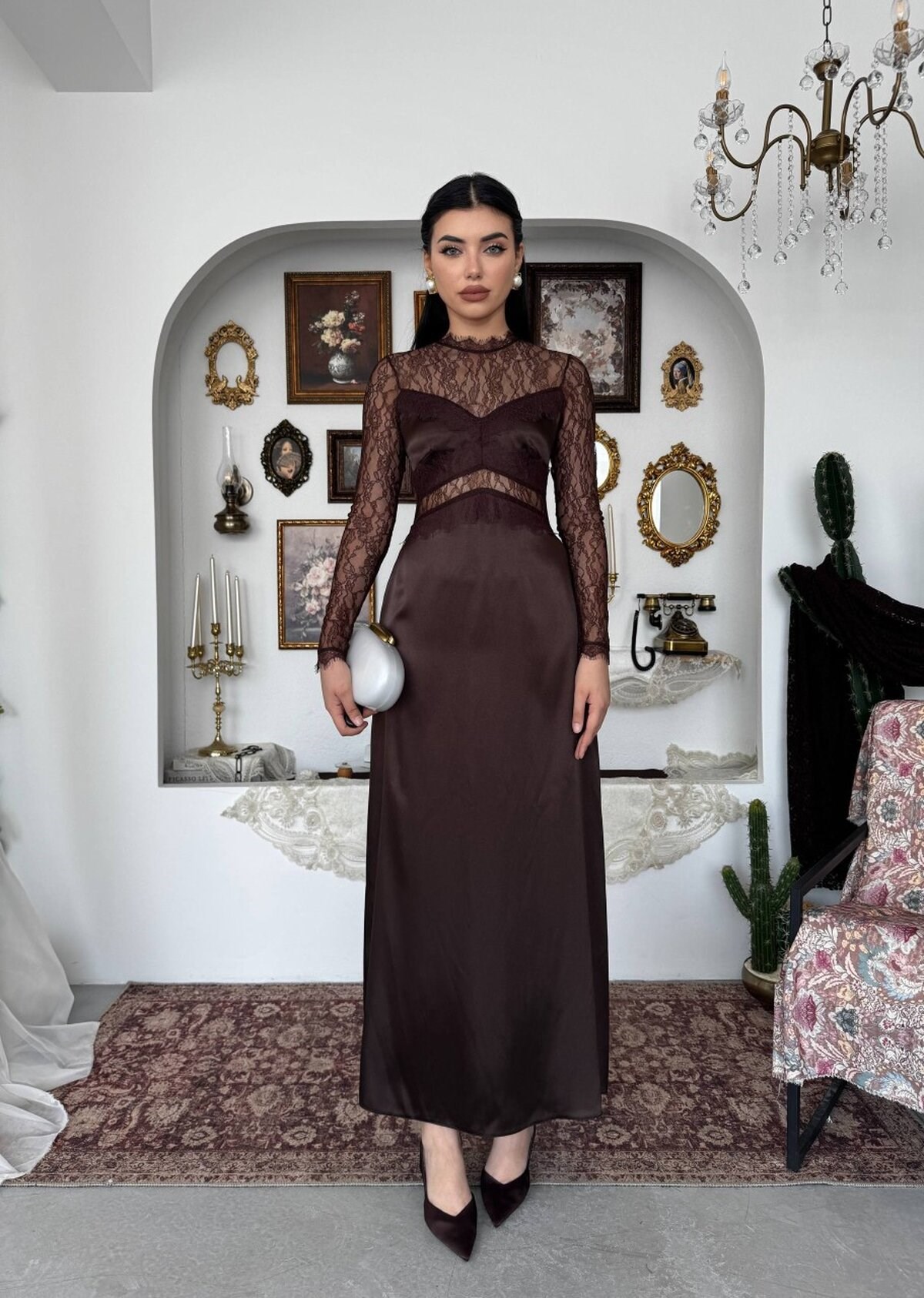 Nori Transparent Dress