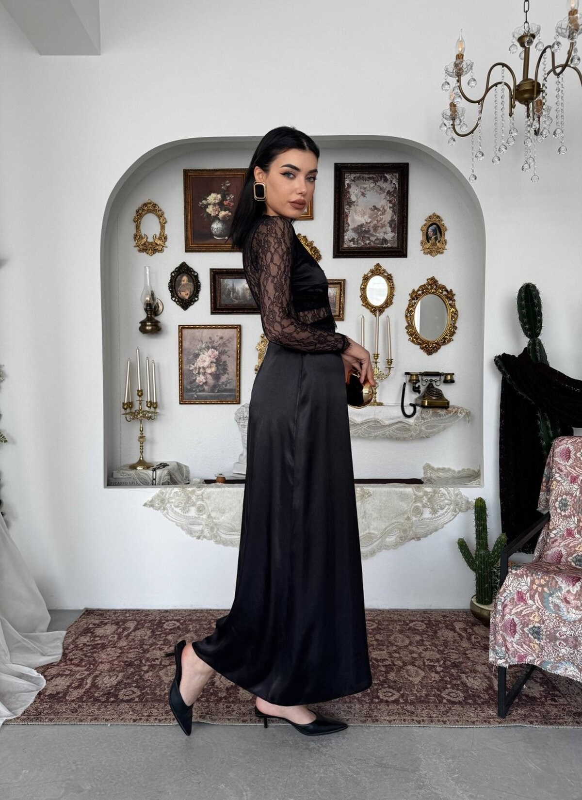 Nori Transparent Dress