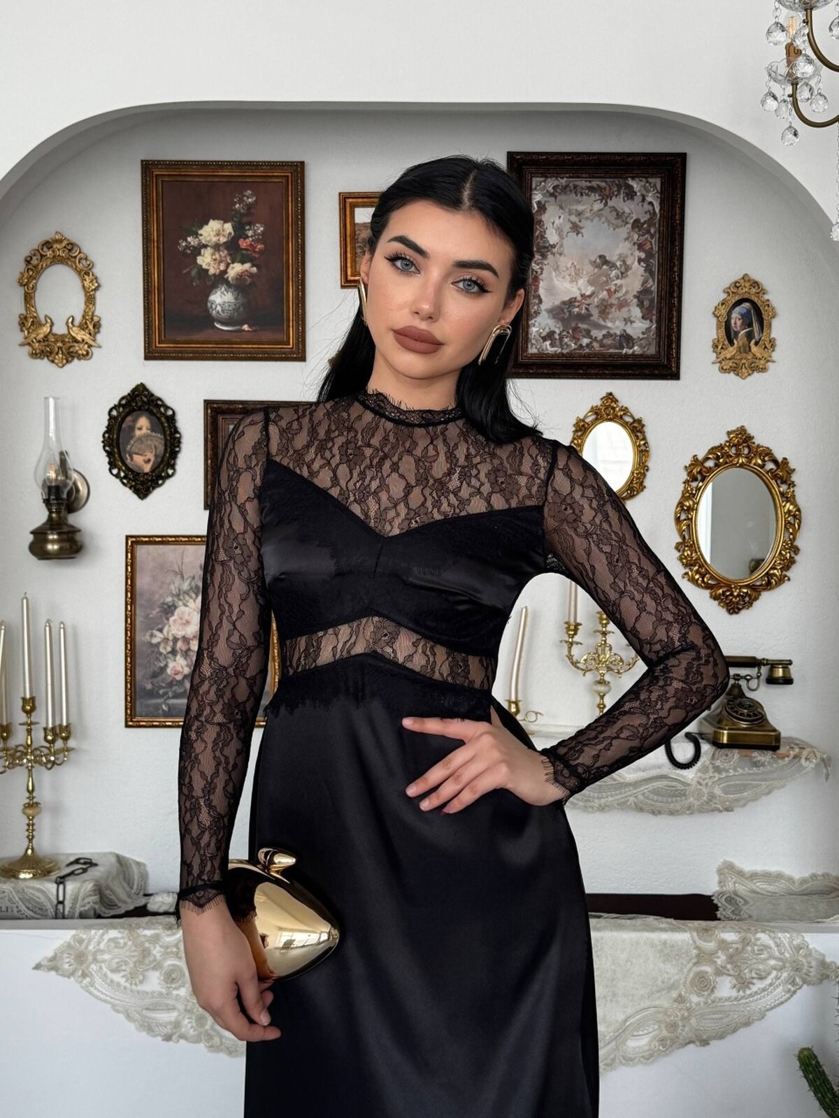 Nori Transparent Dress