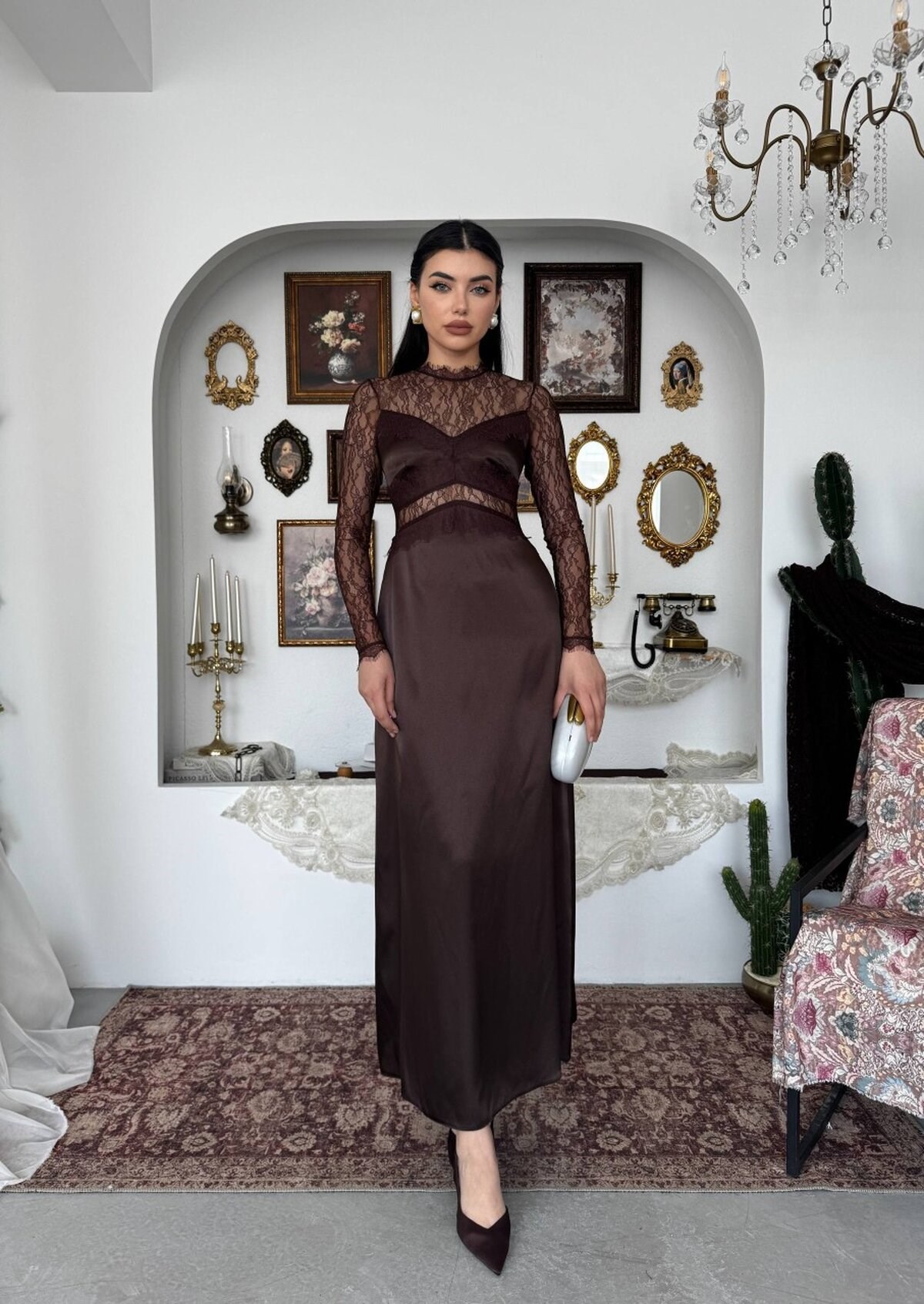 Nori Transparent Dress