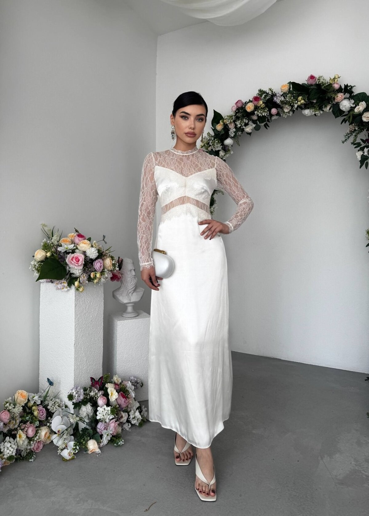 Nori Transparent Dress