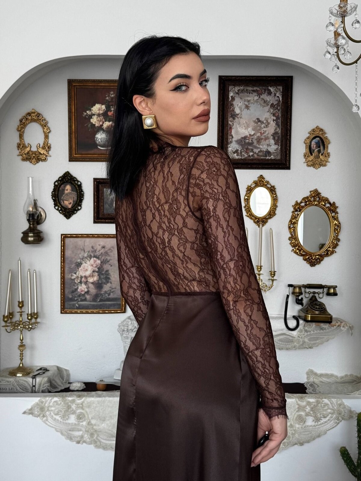 Nori Transparent Dress