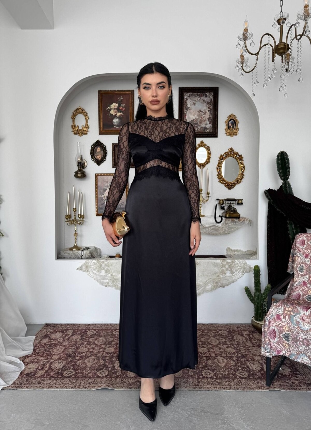 Nori Transparent Dress