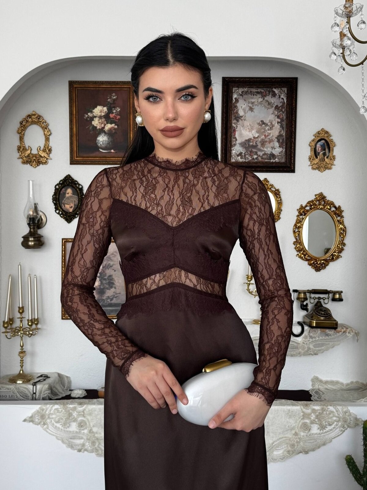 Nori Transparent Dress