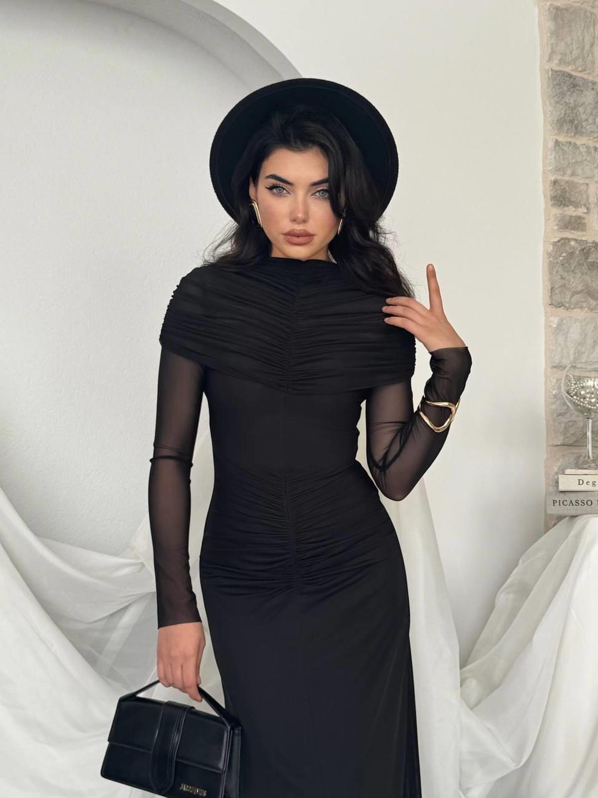 Novia Pleated Dress