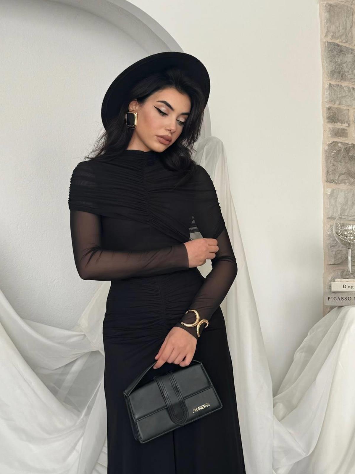 Novia Pleated Dress