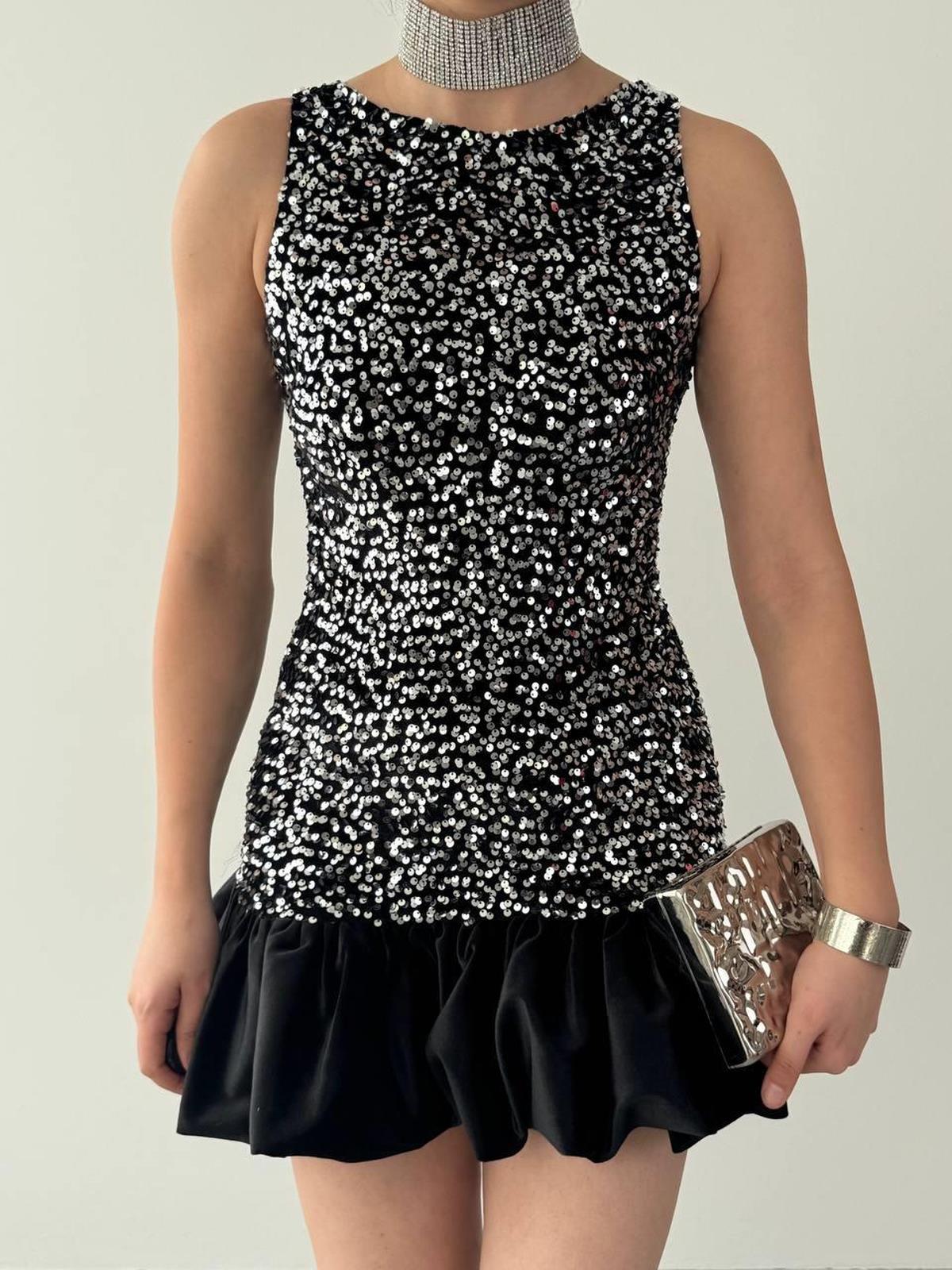 Nuvia Sequin Dress