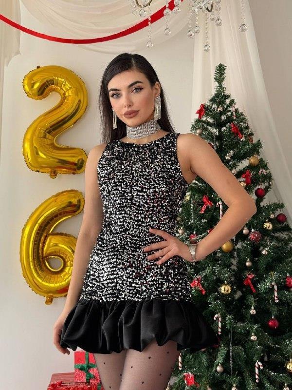 Nuvia Sequin Dress